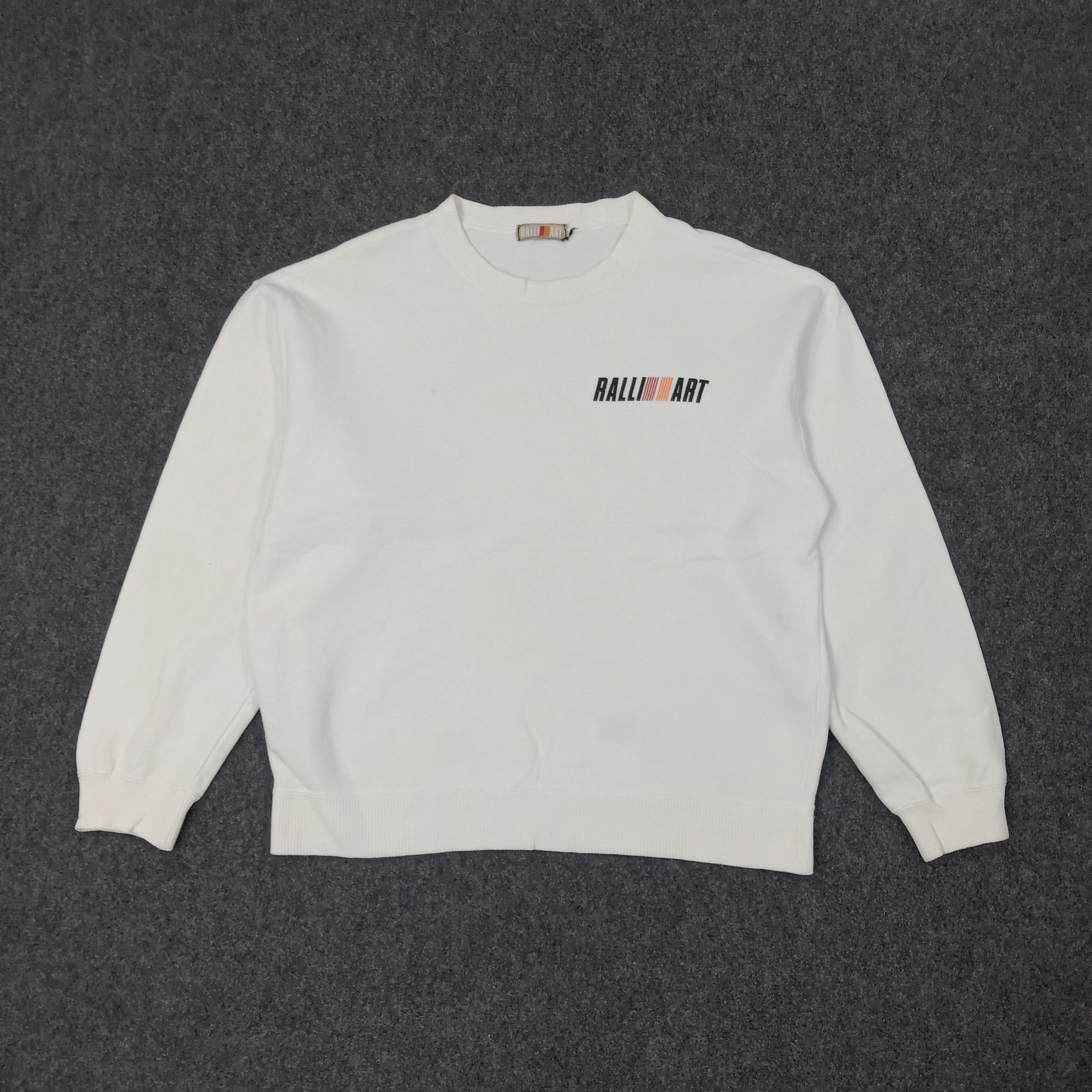 Japanese Brand Ralli Art Mitsubishi Motorsports Racing Sweatshirt C240N17 Size US L / EU 52-54 / 3 - 3 Thumbnail