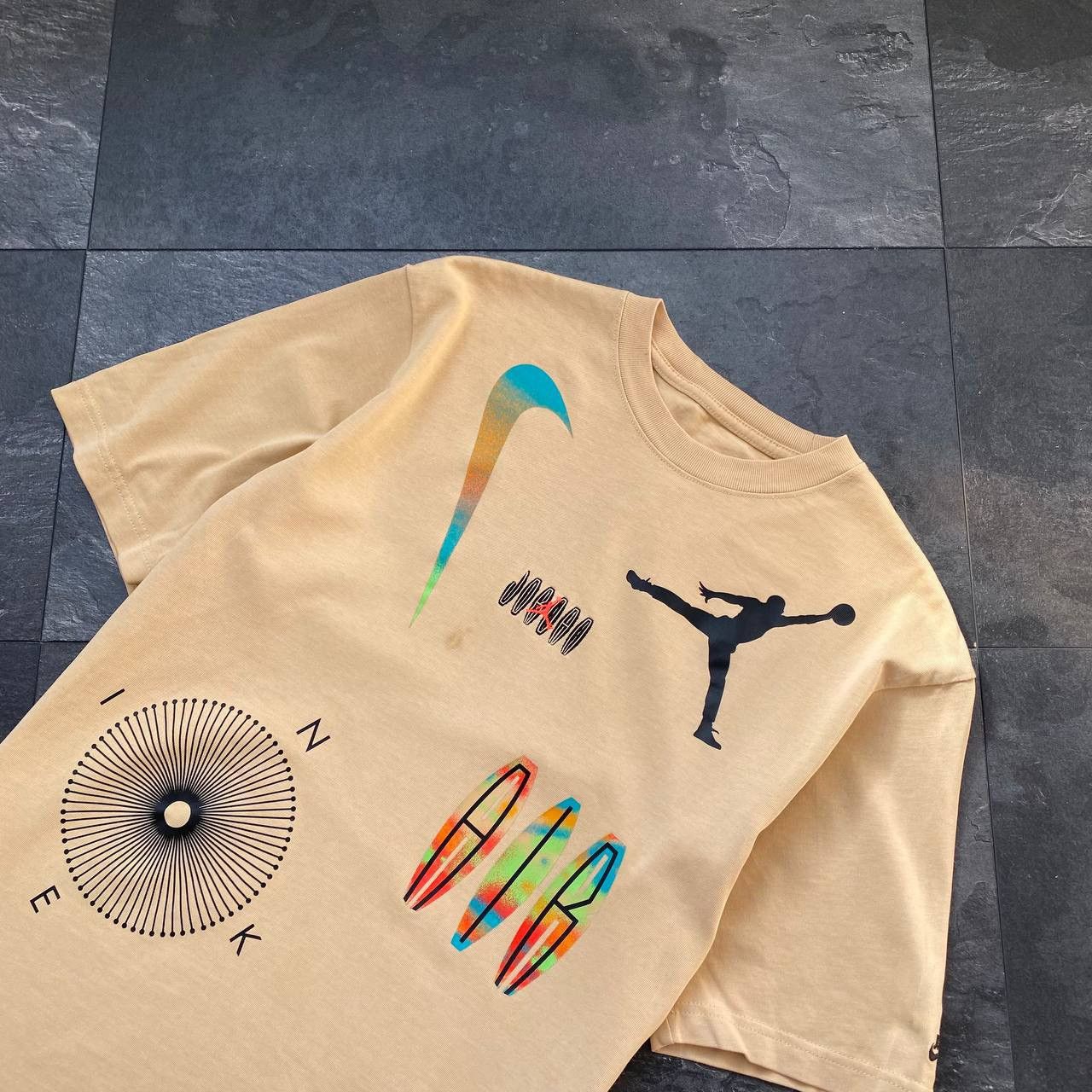 Jordan Brand × Vintage Rare big logo Jordan Nike tee shirt Size US S / EU 44-46 / 1 - 2 Thumbnail