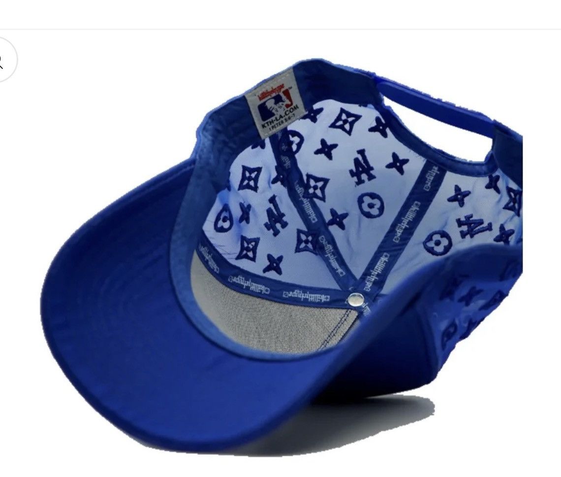 Other Kill The Hype LA Monogram Trucker Hat Blue Size ONE SIZE - 3 Thumbnail