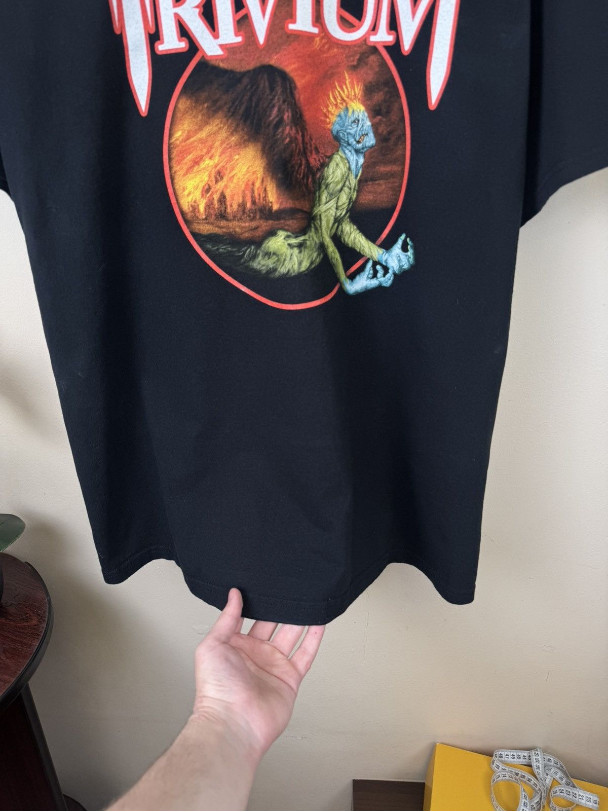 Other Vintage Trivium T shirt 2005 Ascendancy Rock Band Black XL Size US XL / EU 56 / 4 - 12 Thumbnail