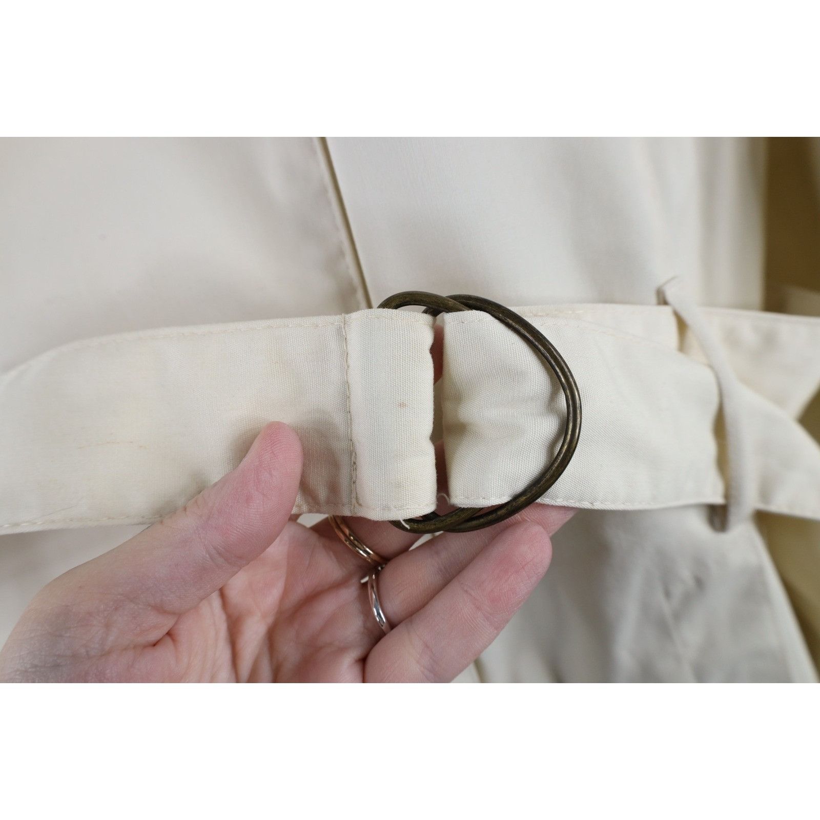 Vintage Vintage 70s Streetwear Double Breasted Belted Trench Coat Size L / US 10 / IT 46 - 7 Thumbnail