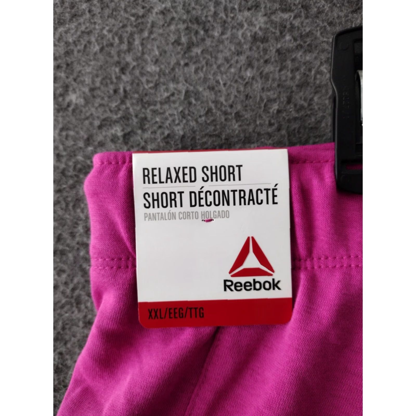 Reebok Reebok Women's Pink Activewear Relaxed Drawstring Shorts with Pockets XXL Size 40" / US 18 - 6 Thumbnail