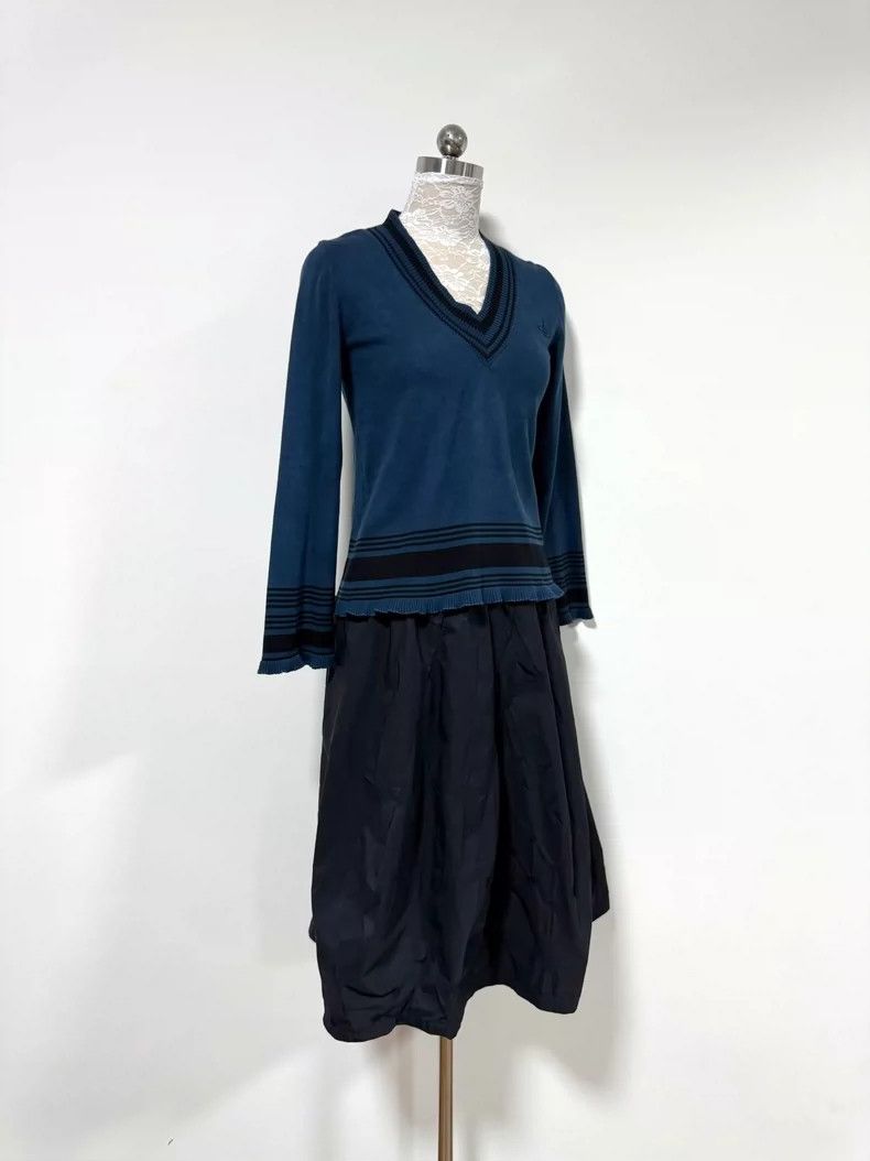 Vivienne Westwood Vivienne Westwood size3 Blue and black striped college styl Size M / US 6-8 / IT 42-44 - 2 Thumbnail