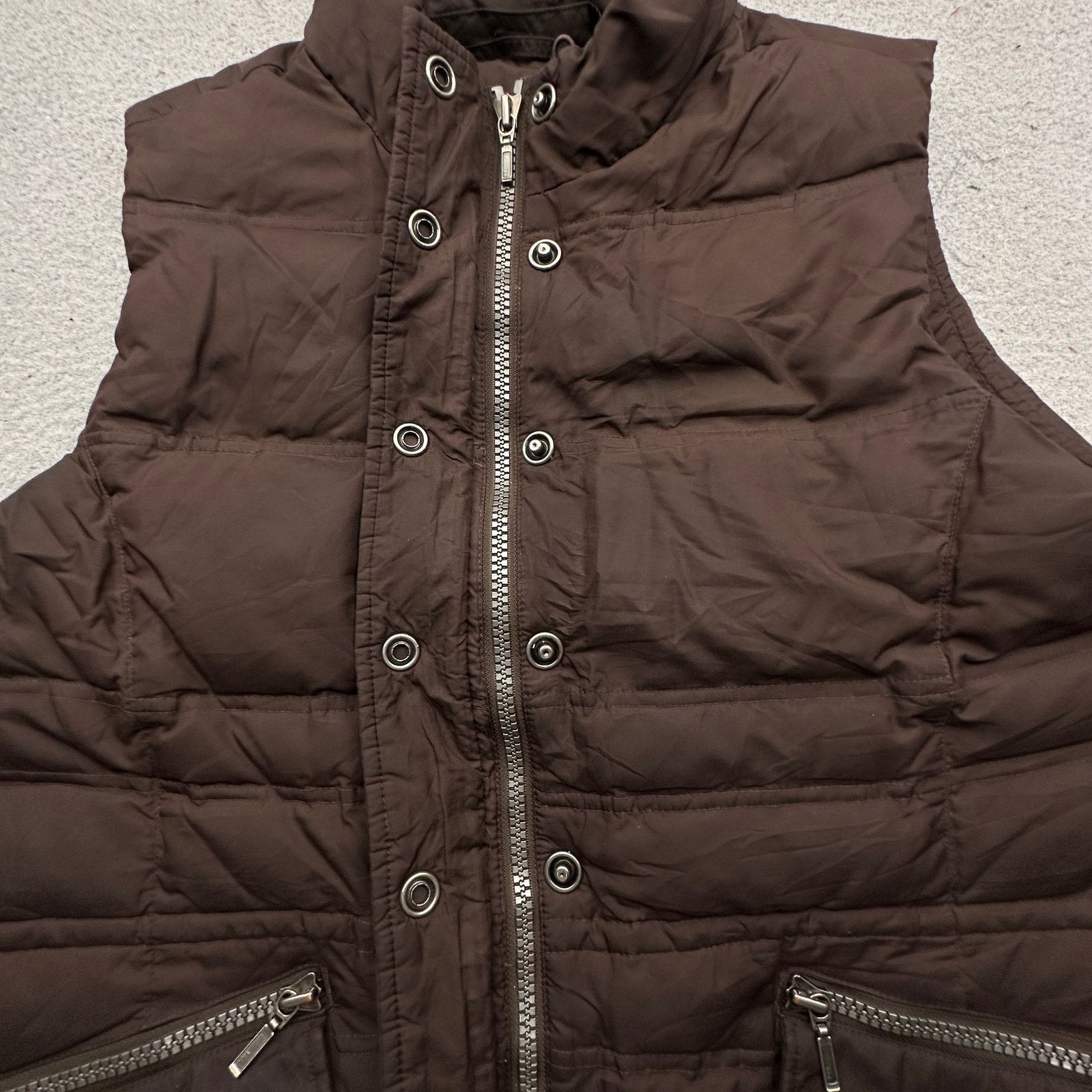 Eddie Bauer Eddie Bauer Goose Down Brown Vest Womens XL Zip Jacket 700 Size XL / US 12-14 / IT 48-50 - 8 Thumbnail
