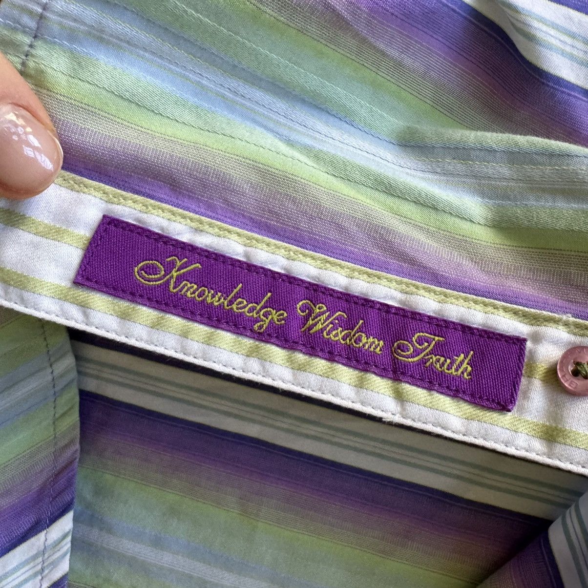 Robert Graham Robert Graham Striped LONG SLEEVE BUTTON DOWN SHIRT Size US M / EU 48-50 / 2 - 7 Thumbnail