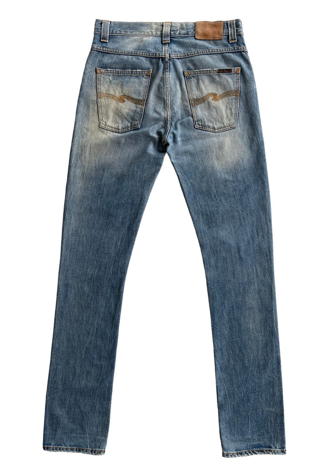 Nudie Jeans Nudie Grim Tim Distressed Denim Size US 30 / EU 46 - 2 Thumbnail