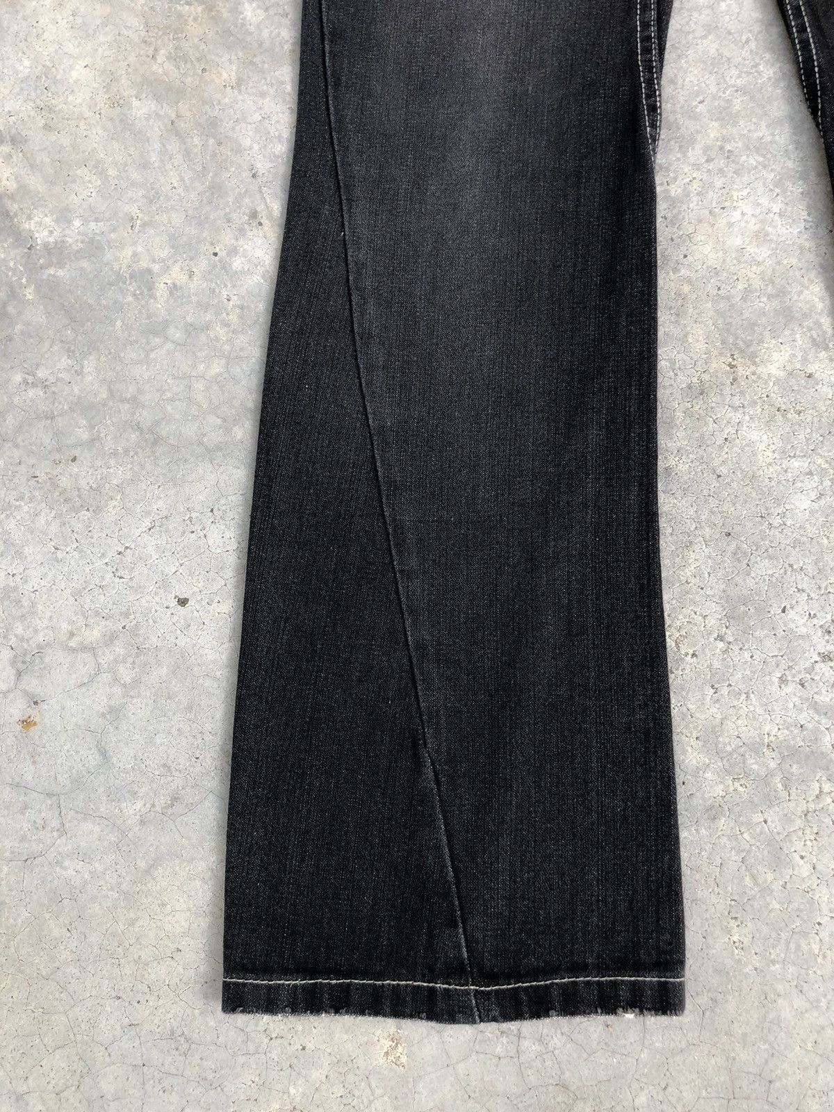 If Six Was Nine Japanese Nylaus Flared Jeans Distressed Navajo Size US 30 / EU 46 - 6 Thumbnail