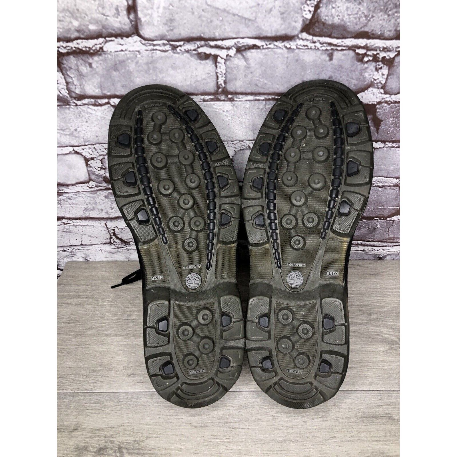 Timberland Timberland Black Leather BSFP Support Casual Oxfords Shoes M Size US 12 / EU 45 - 19 Thumbnail