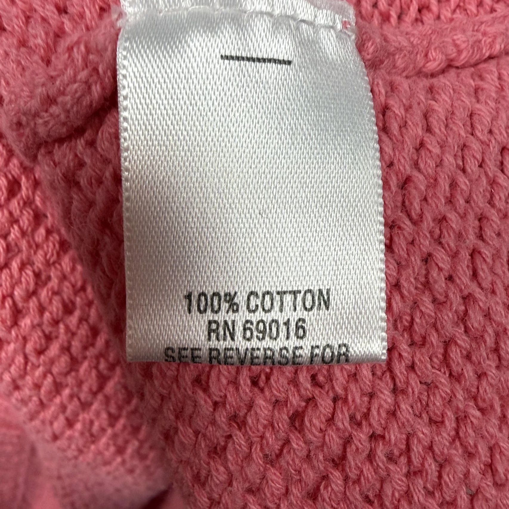 Vintage Vintage Studio Works Sweater L Women Pink 100% Cotton V-Neck Knit's Pullover Cozy Layering Vintage Y2K Classic Size L / US 10 / IT 46 - 5 Thumbnail
