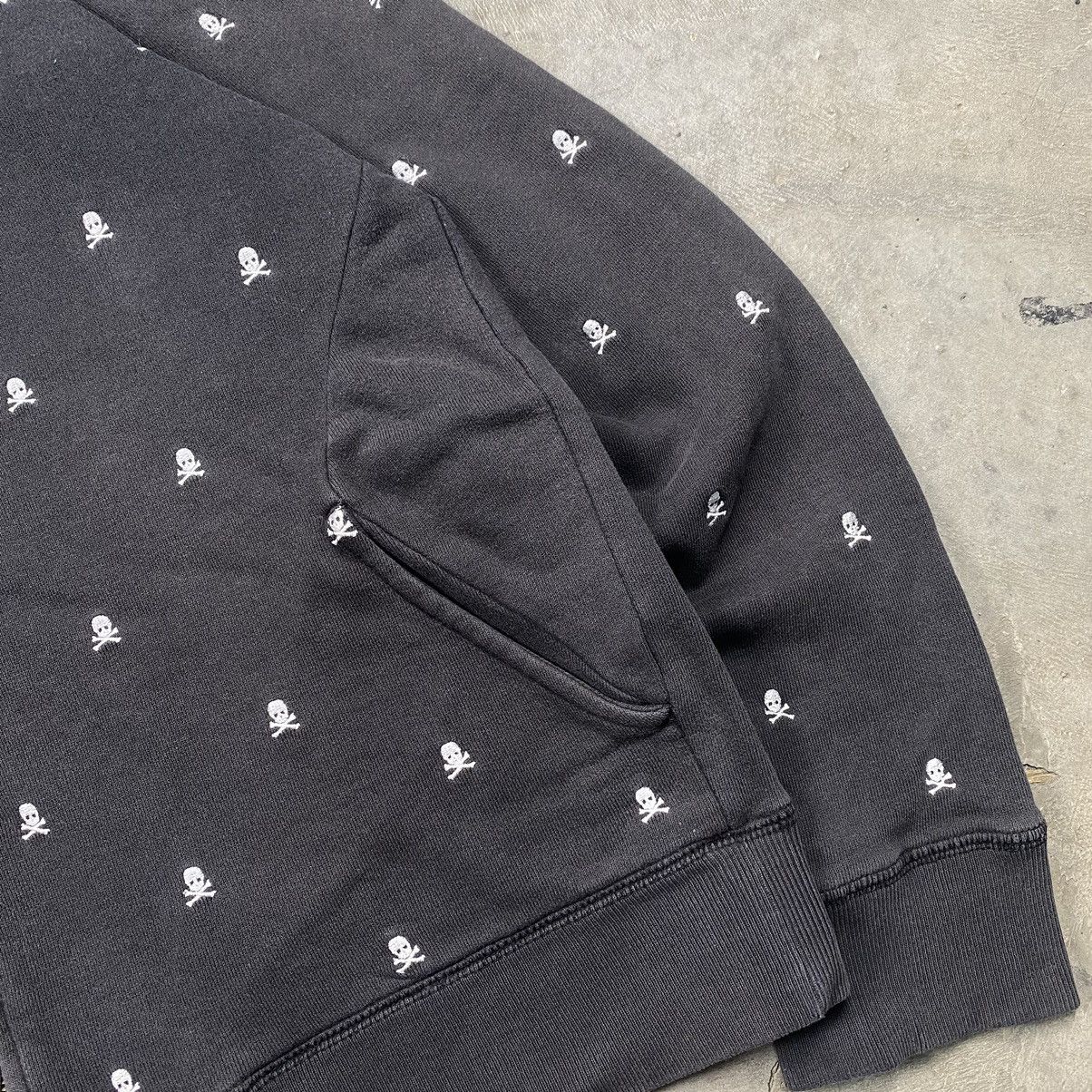 If Six Was Nine × Japanese Brand × Le Grande Bleu (L.G.B.) y2k Graniph Skull Gothic Boxy Zipped Up Size US M / EU 48-50 / 2 - 4 Thumbnail