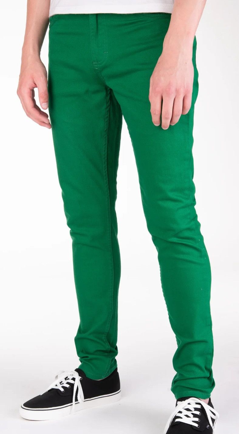 Santa Cruz Skateboards Titus skateboard tube fit denim cold Kelly green Size US 36 / EU 52 - 1 Thumbnail