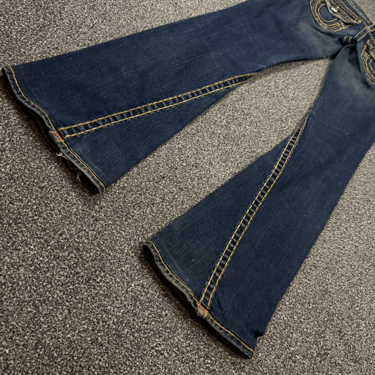 True Religion 🔥🇺🇸 Flared Sick True Religion Orange Archives y2k Denim Size US 29 - 7 Thumbnail