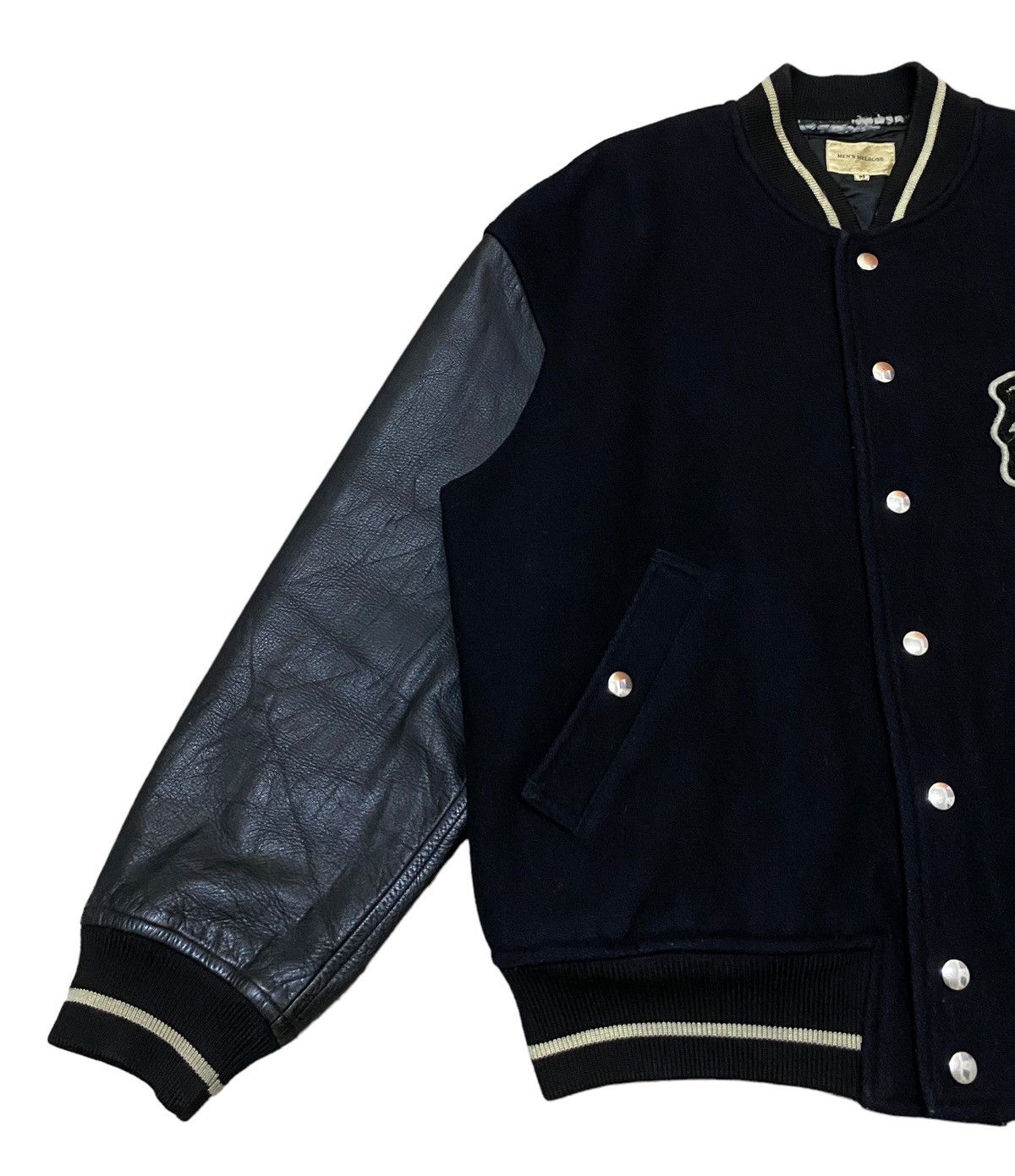 Vintage Rare Design Vintage Brand Men Melrose Leather Varsity 1990s Size US M / EU 48-50 / 2 - 5 Thumbnail