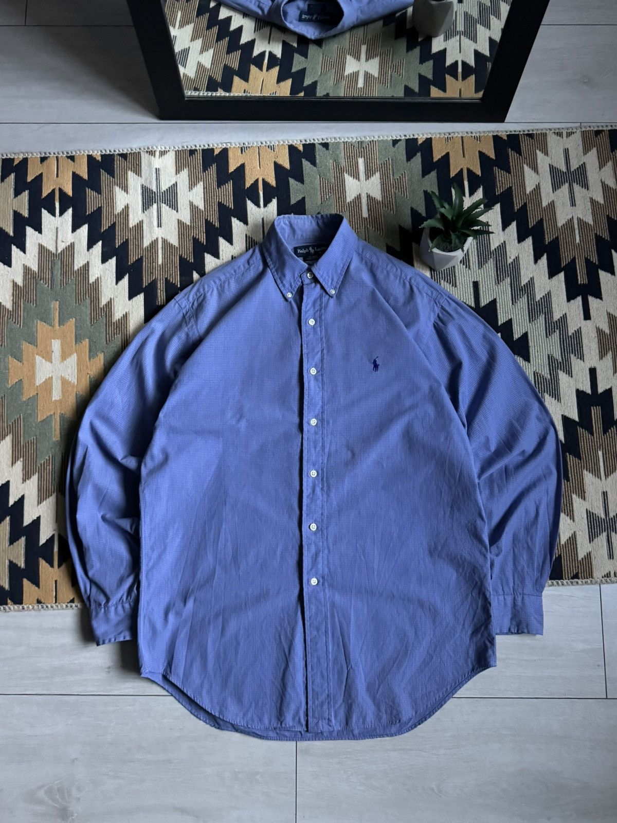 Polo Ralph Lauren Vintage Polo Ralph Lauren Button Up Shirt Size US S / EU 44-46 / 1 - 1 Thumbnail
