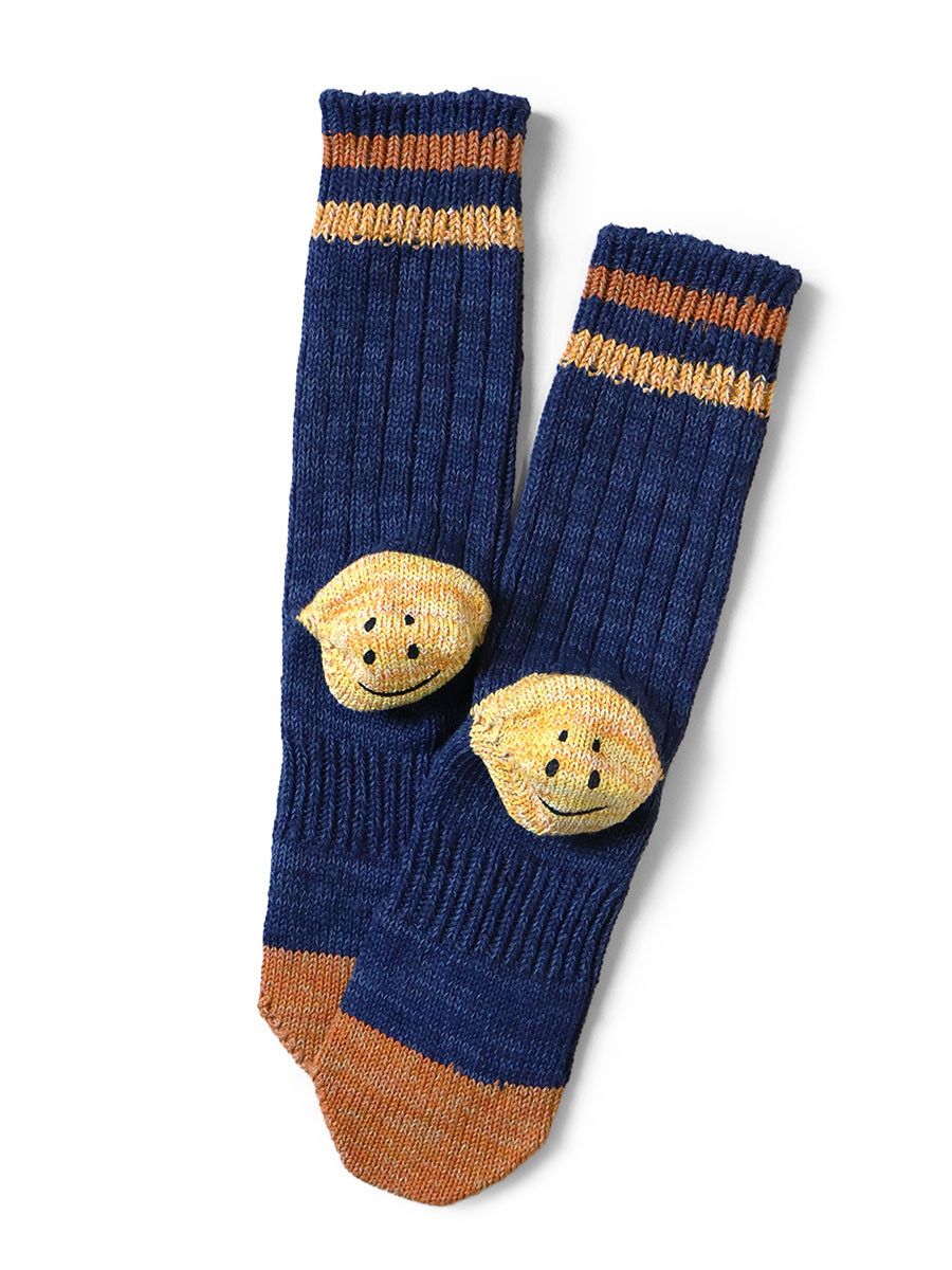 Kapital Kapital IVY RAINBOWY HAPPY HEEL Socks Size ONE SIZE - 1 Thumbnail