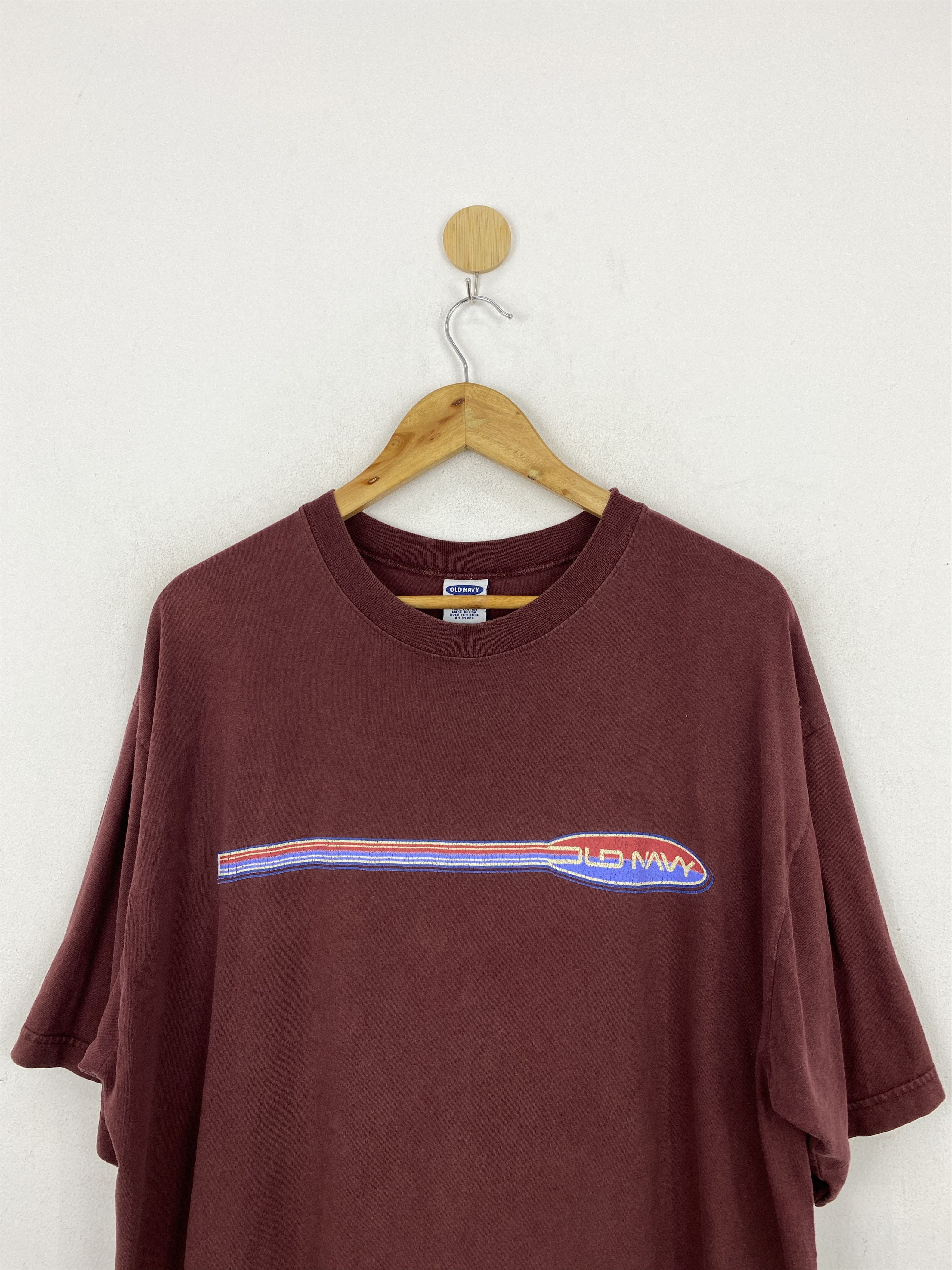 Old Navy × Vintage 90s Vintage Old Navy Sun Faded Crewneck T-Shirt TA0535 Size US L / EU 52-54 / 3 - 2 Thumbnail