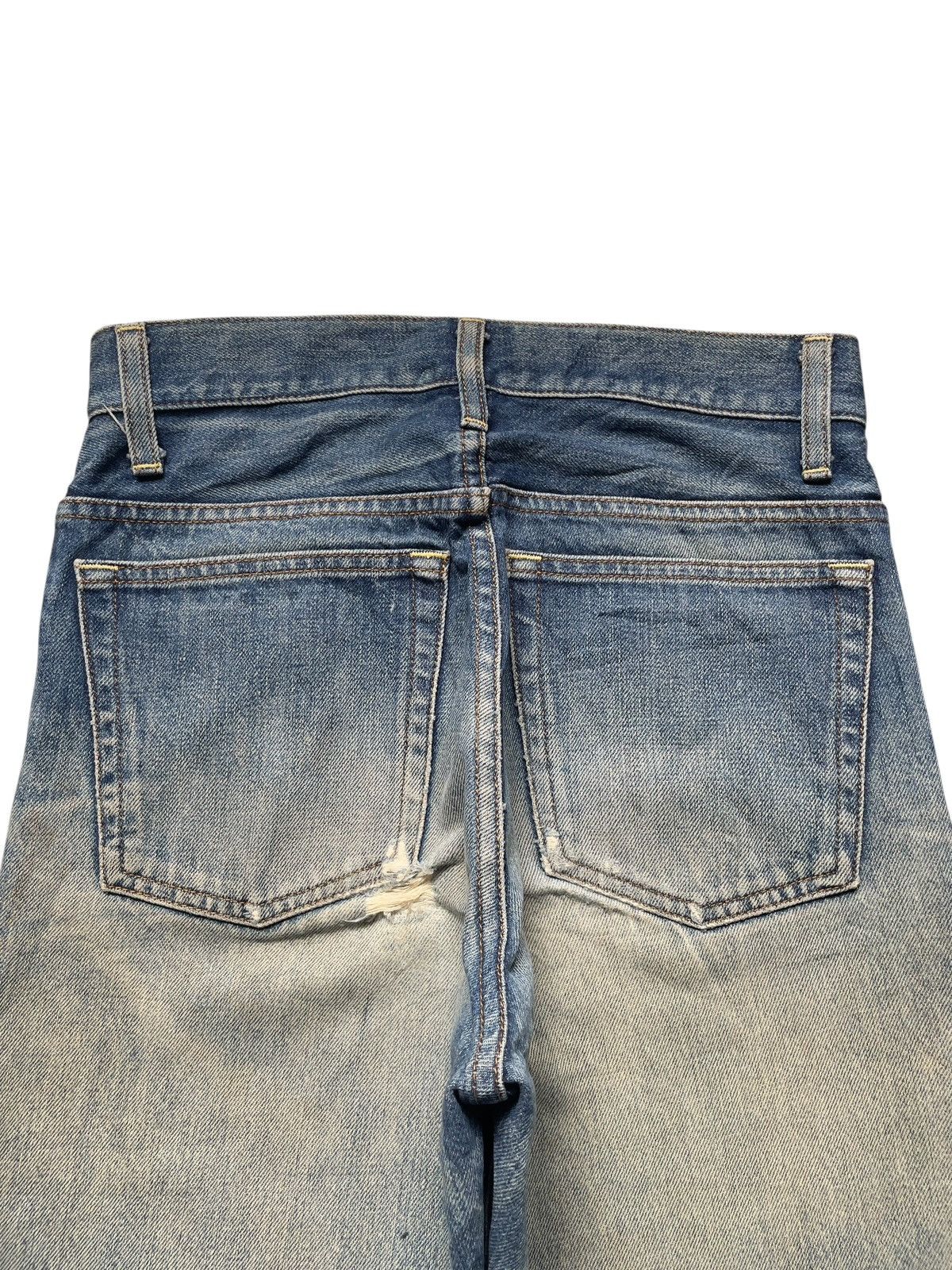 Japanese Brand Vintage Japanese Brand Mud Wash Distressed Loose Jeans Size US 27 - 8 Thumbnail