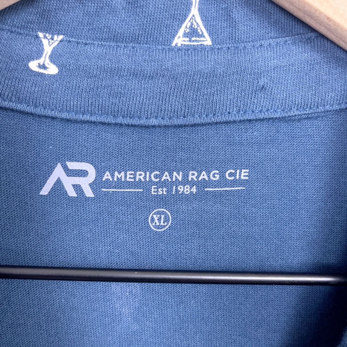 American Rag American Rag Cocktail Martini Print Polo Shirt Blue Mens XL Size US XL / EU 56 / 4 - 8 Thumbnail