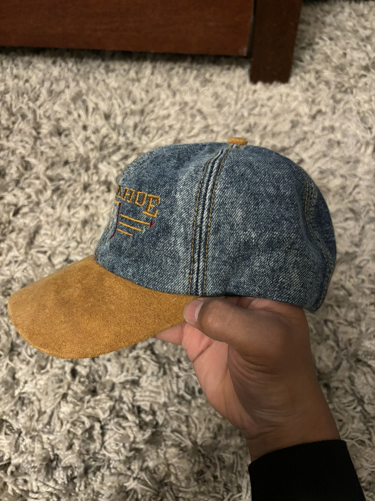 Vintage Vintage Ski Tahoe hat Size ONE SIZE - 2 Thumbnail