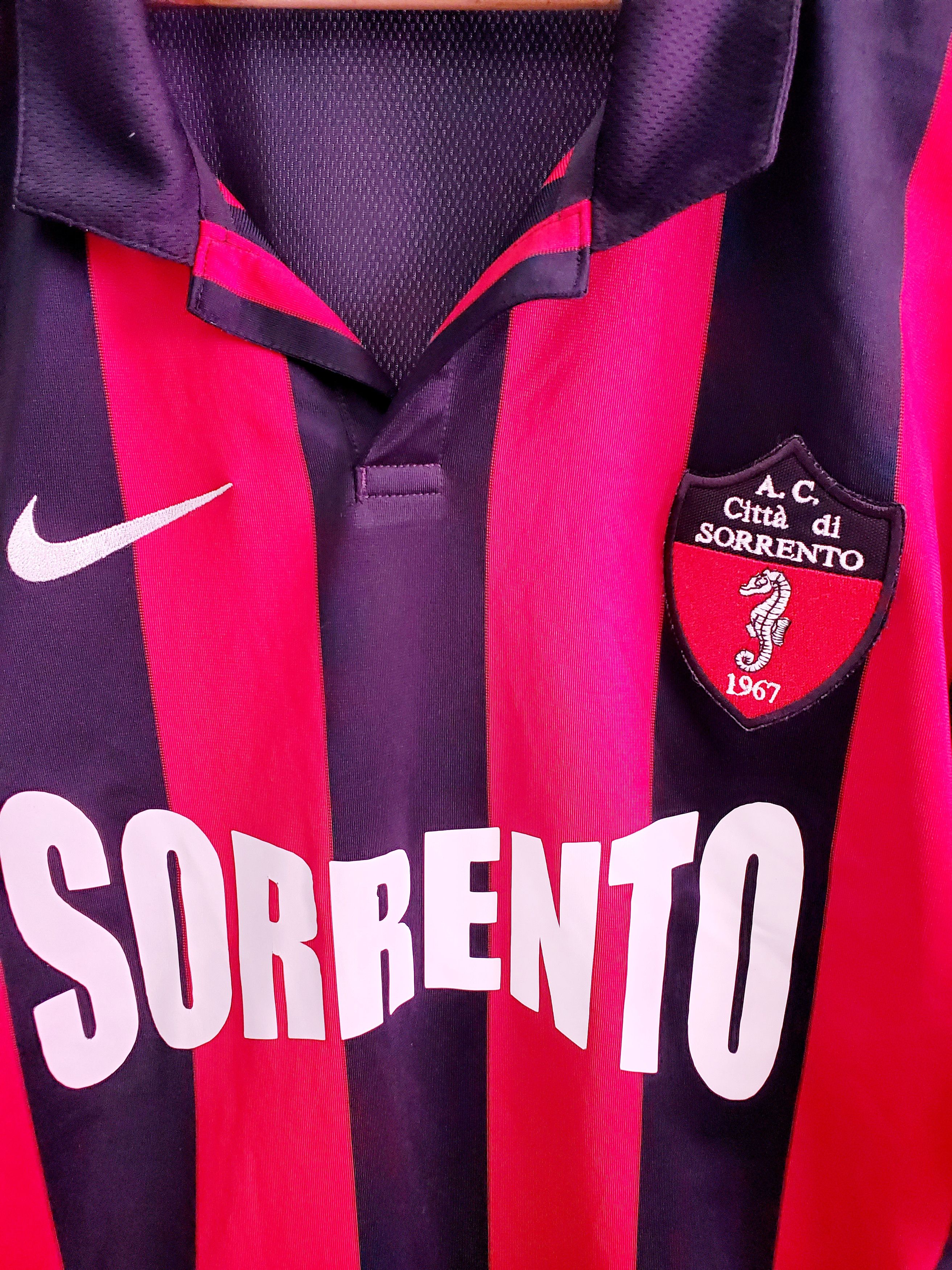 Nike × Vintage Sorrento Calcio 2007-08 home soccer jersey ideal condition Size US XL / EU 56 / 4 - 2 Thumbnail