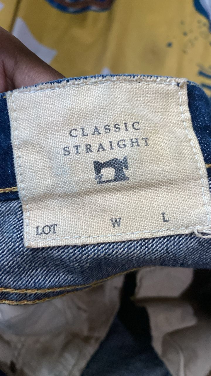 FDMTL FDML Japan Boro Sashiko Patchwork Selvedge Denim Jeans Size US 34 / EU 50 - 7 Thumbnail