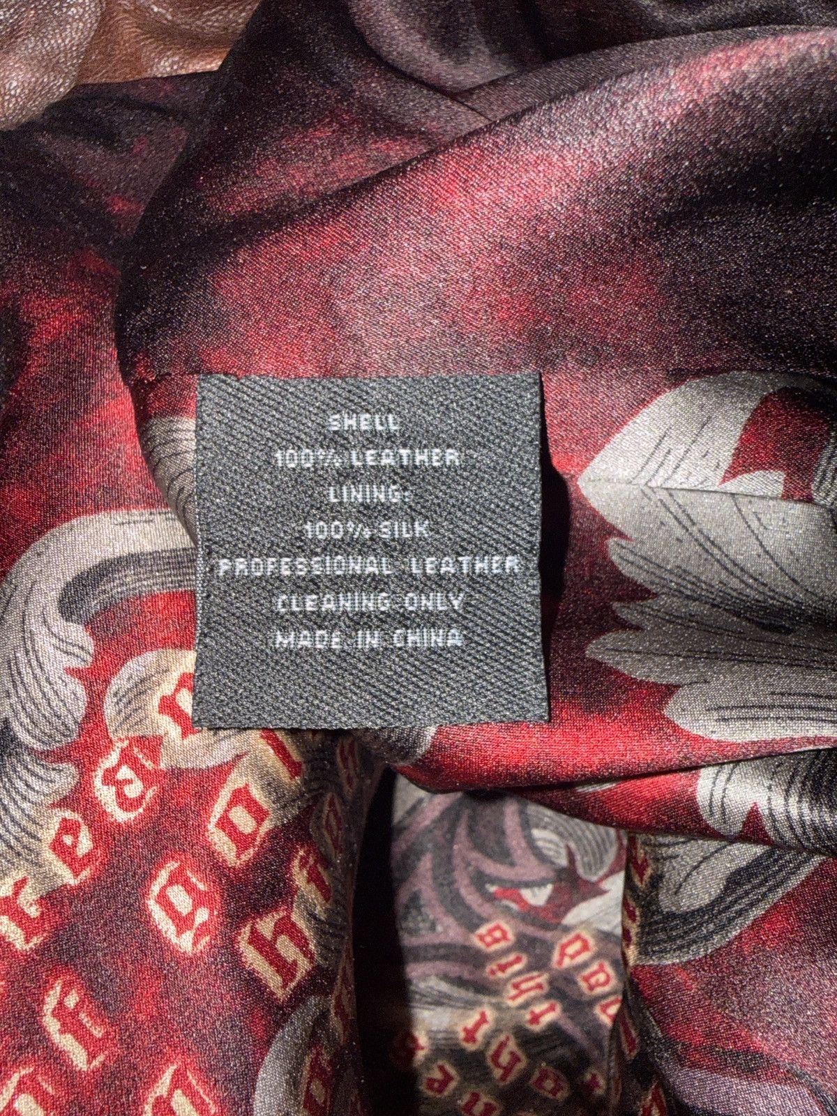 Other Royal Underground Rare Jacket Brn Leather Lining Nikki Sixx Size US L / EU 52-54 / 3 - 7 Thumbnail