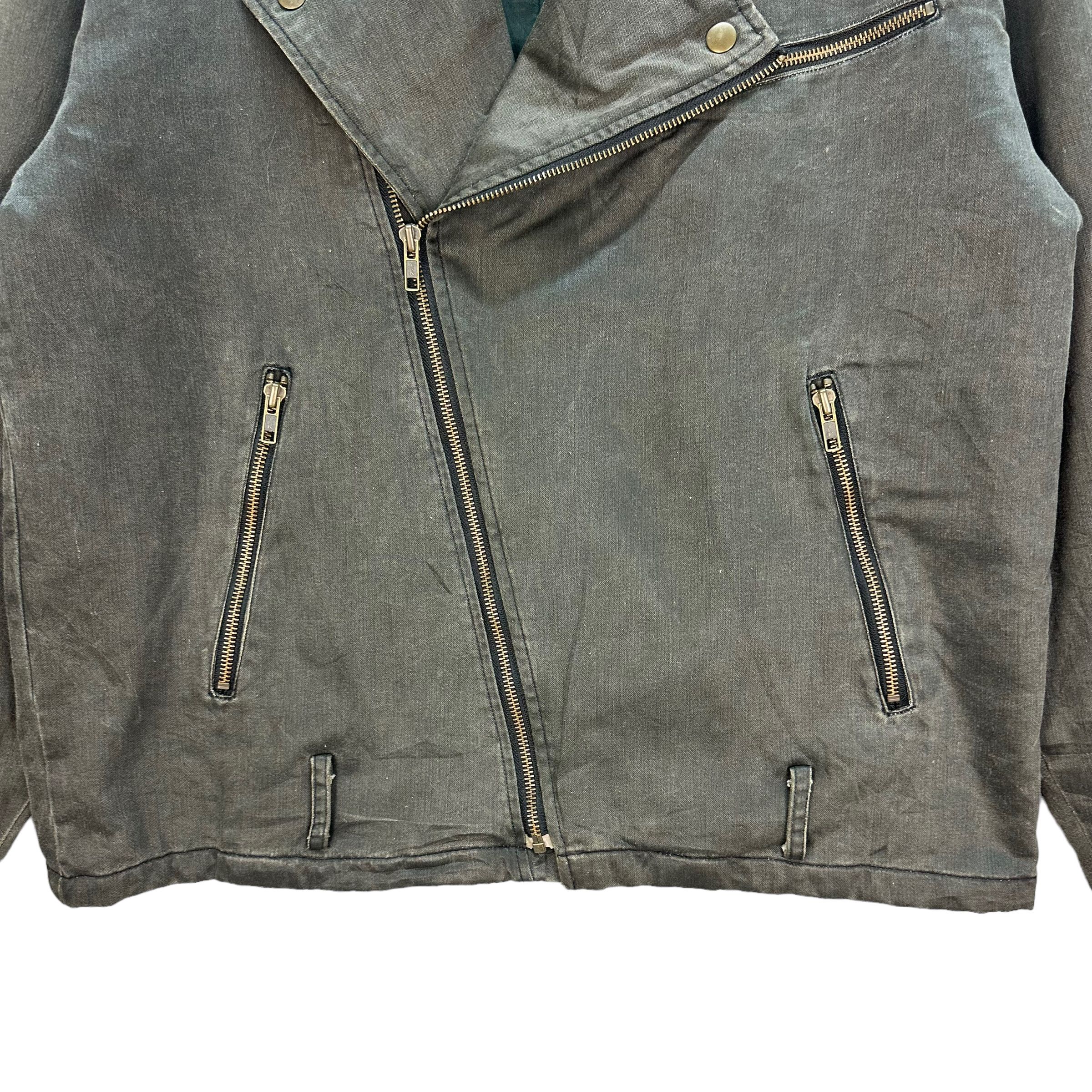 Japanese Brand DRILL GARMEN WORKS DOUBLE COLLAR JACKET #7805-177 Size US L / EU 52-54 / 3 - 3 Thumbnail