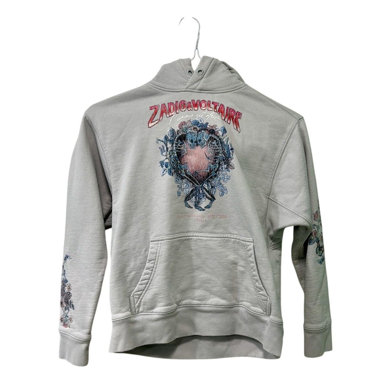 Zadig & Voltaire Spencer Hooded Graphic Print Sweatshirt
