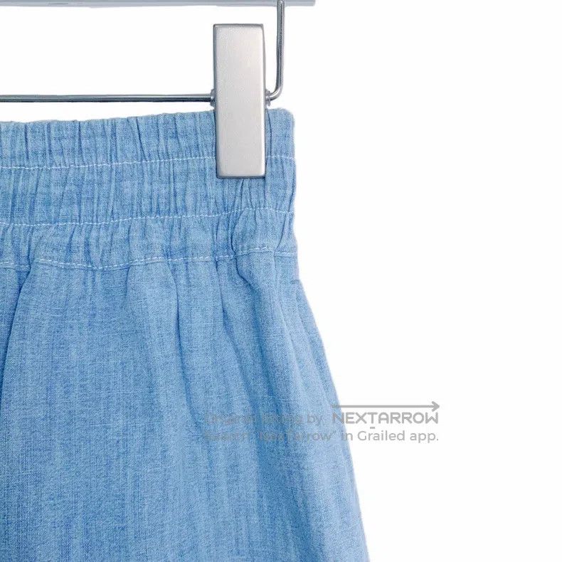 Fendi Fendi Light Blue Logo Letter Cut-Out Embroidered Cotton Ca Size 42" / US 20 - 3 Thumbnail