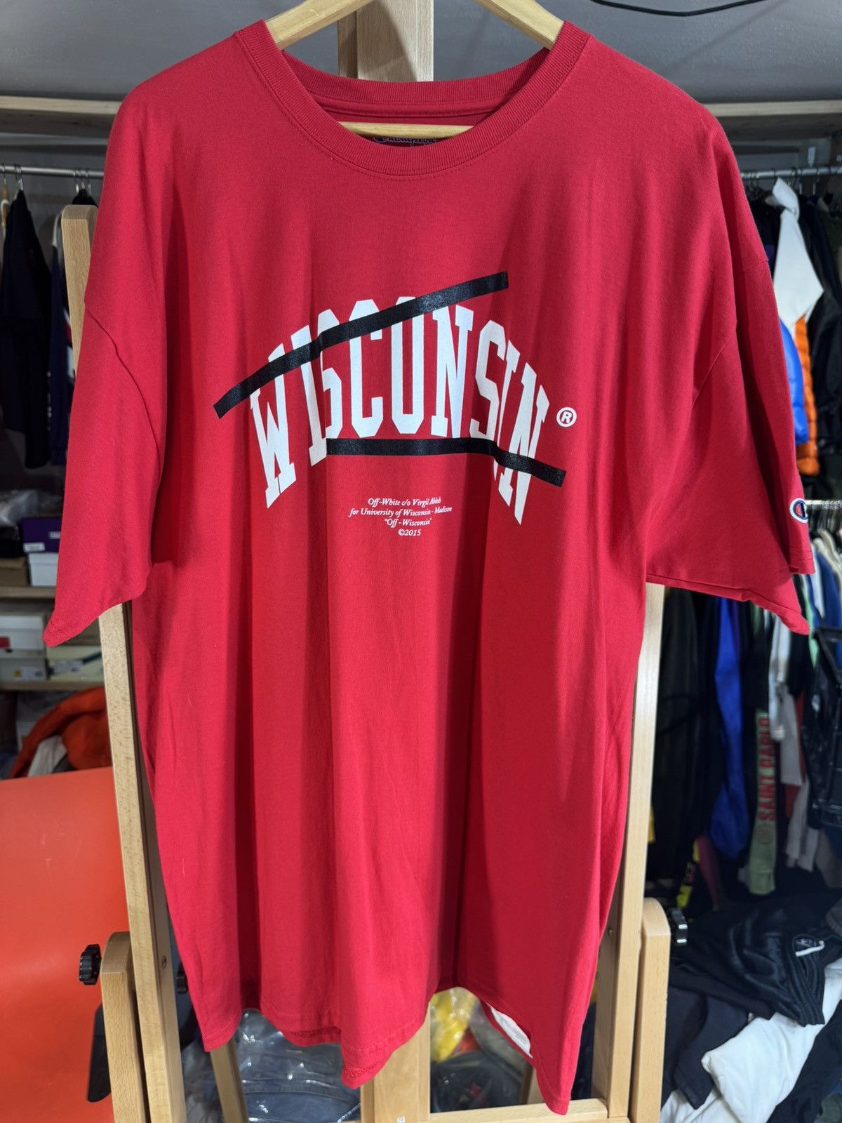 Off-White 🧀RARE🧀 OFF—-White x Wisconsin NEW Size US XXL / EU 58 / 5 - 1 Thumbnail