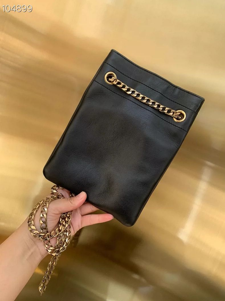 Givenchy Givenchy Chain Bag 067363D08 Black and Gold Overall Size ONE SIZE - 2 Thumbnail
