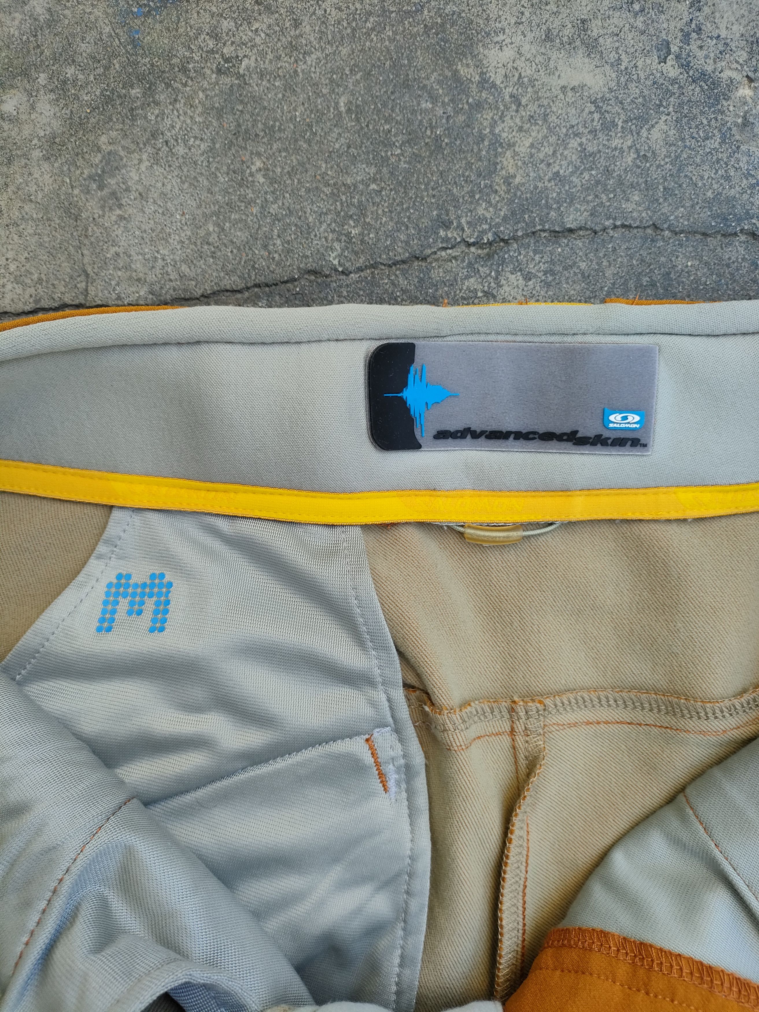 Salomon 2000s Salomon Advanced Skin Rust Pants Size US 32 / EU 48 - 10 Thumbnail