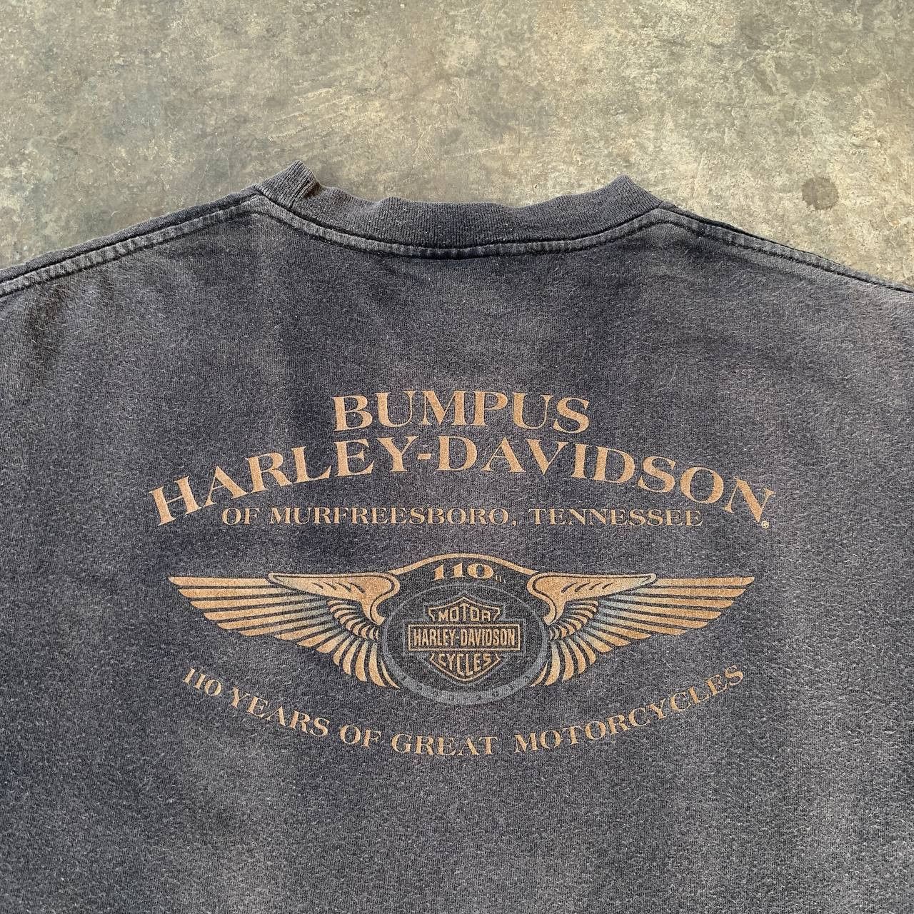 Harley Davidson Crazy Faded HARLEY DAVIDSON 110 Years Anniversary Tshirt Size US M / EU 48-50 / 2 - 4 Thumbnail