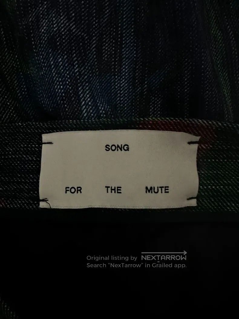 Song For The Mute SONG FOR THE MUTE Hanging painting pants Size US 30 / EU 46 - 3 Thumbnail
