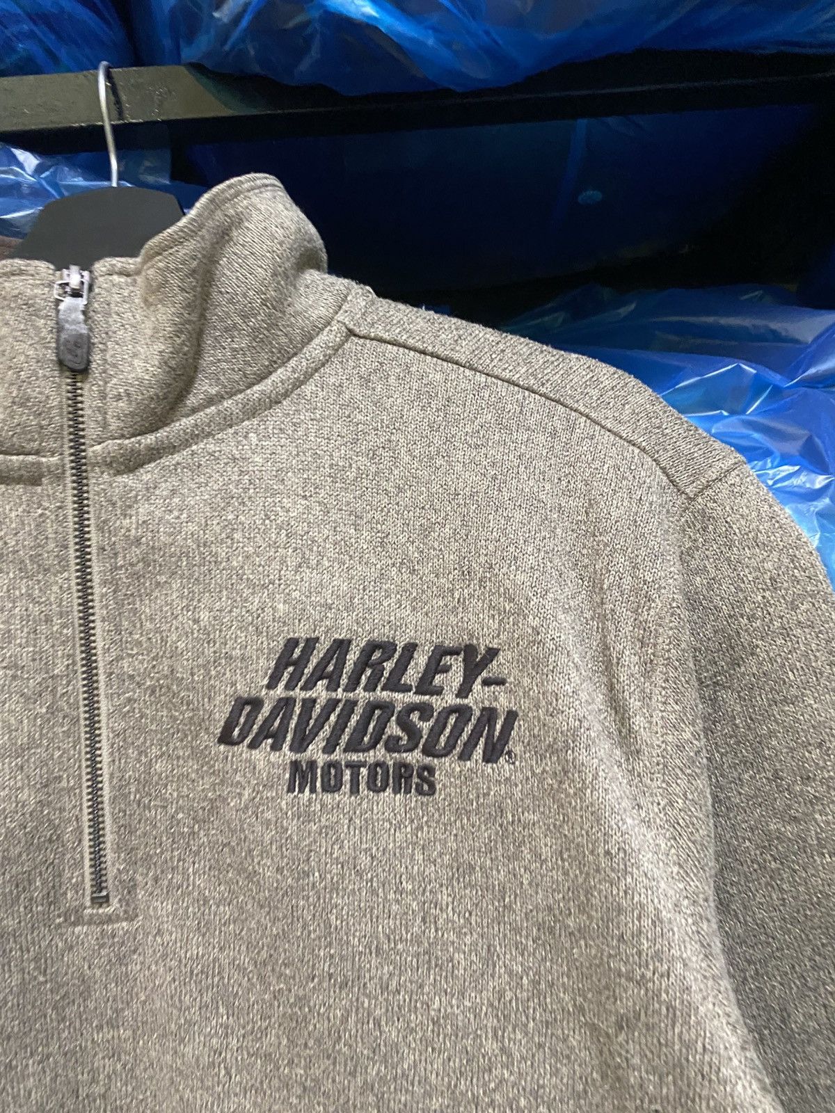 Harley Davidson Harley-Davidson Genuine MotorClothes HalfZip Fleece Pullover Size US L / EU 52-54 / 3 - 6 Thumbnail