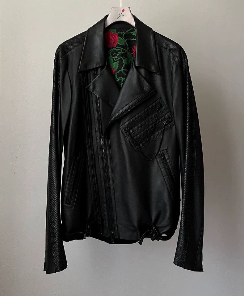 Men's Number (N)ine Leather Jackets | Grailed