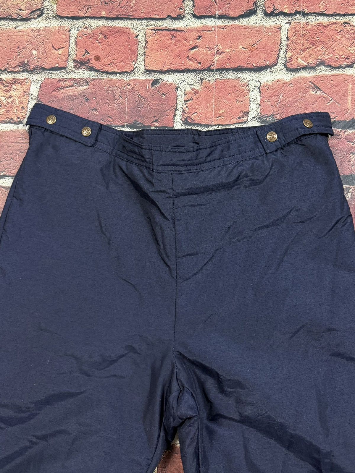 Eddie Bauer Vintage Goose Down Eddie Bauer Ski Pants Flared Snow 80s Size US 37 - 3 Thumbnail