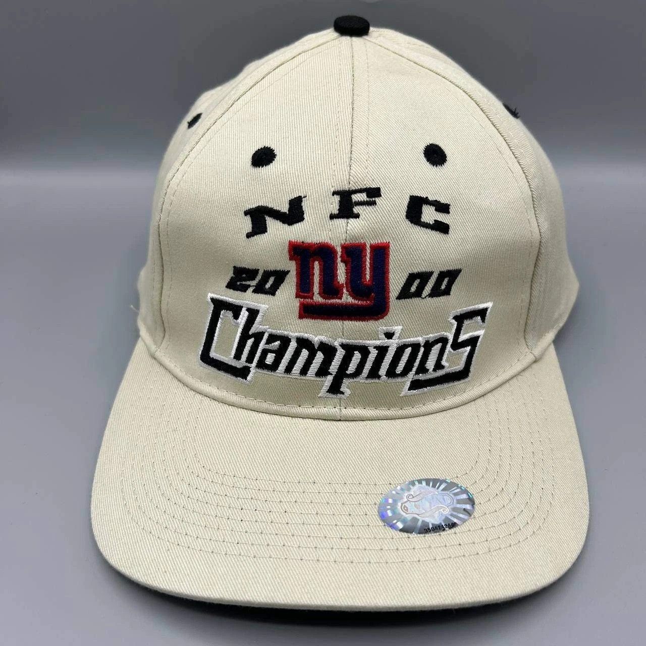 Drew Pearson New York Giants Hat Men NFC Champions Snap Back Cap Cotton Size ONE SIZE - 1 Thumbnail