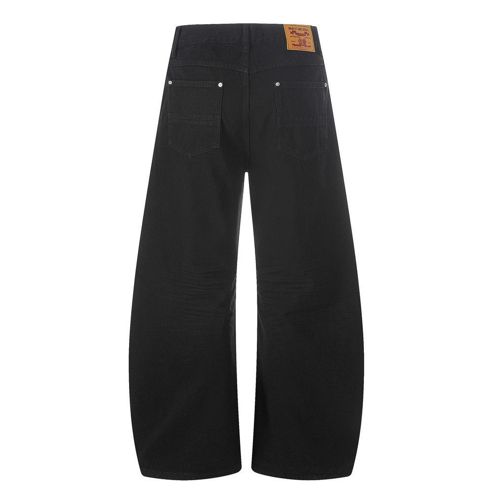 Jean Men's Vibe American high street loose casual curved jeans Size US 32 / EU 48 - 2 Thumbnail
