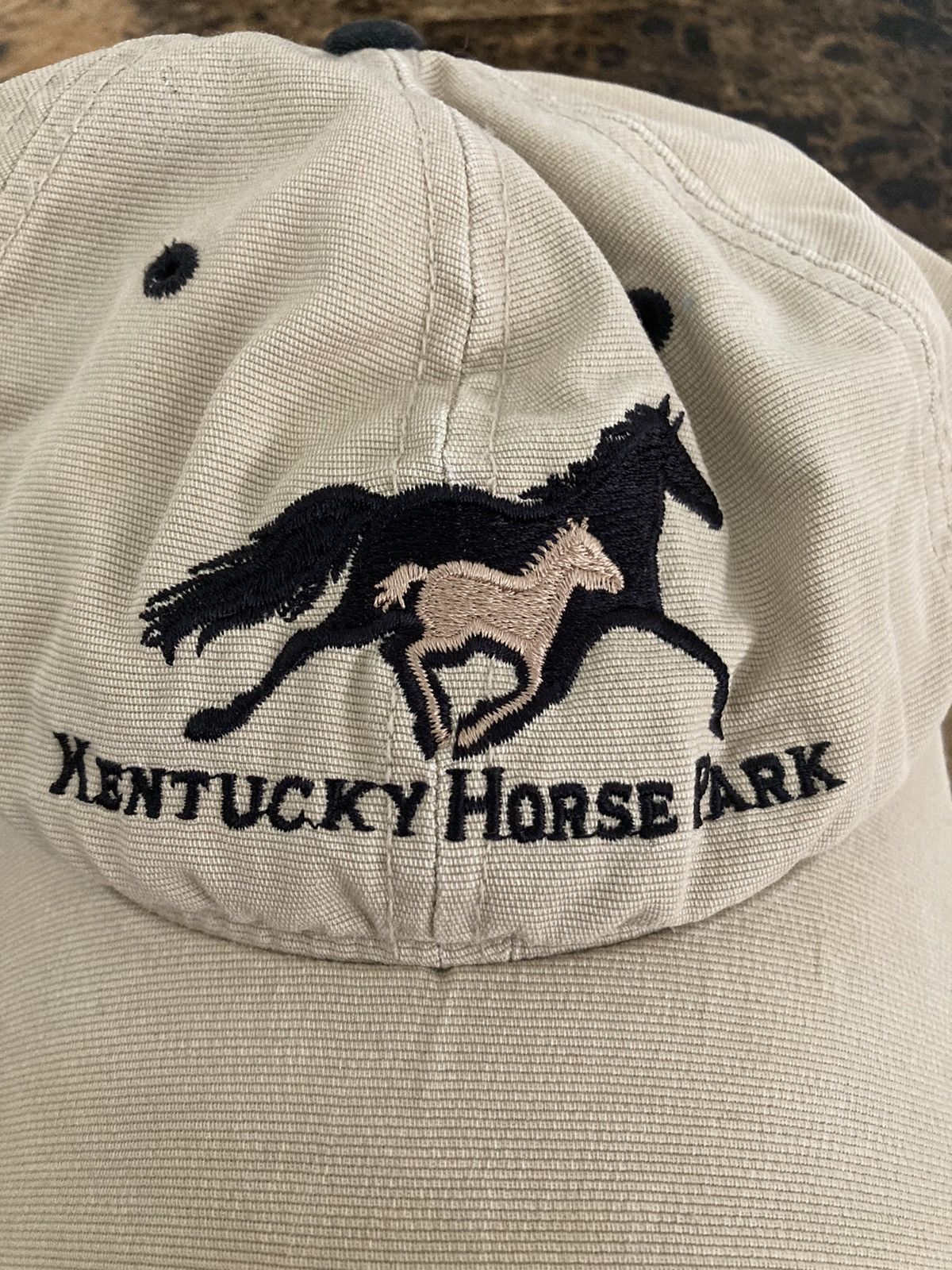 Vintage Kentucky horse park flex fit adult baseball hat Size ONE SIZE - 2 Thumbnail