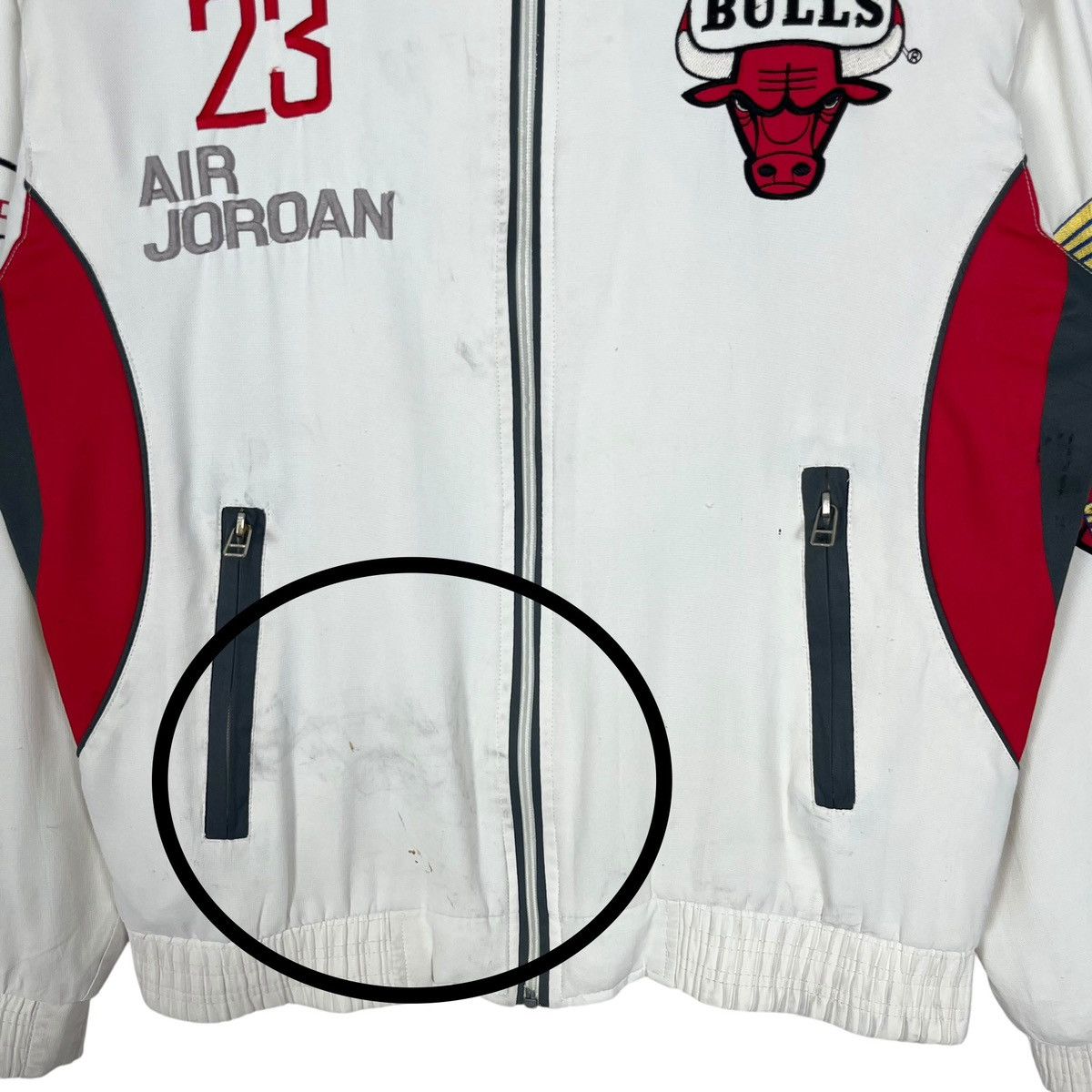 Jordan Brand × NBA Air Jordan Chicago Bulls Zipper Jacket Size US L / EU 52-54 / 3 - 3 Thumbnail
