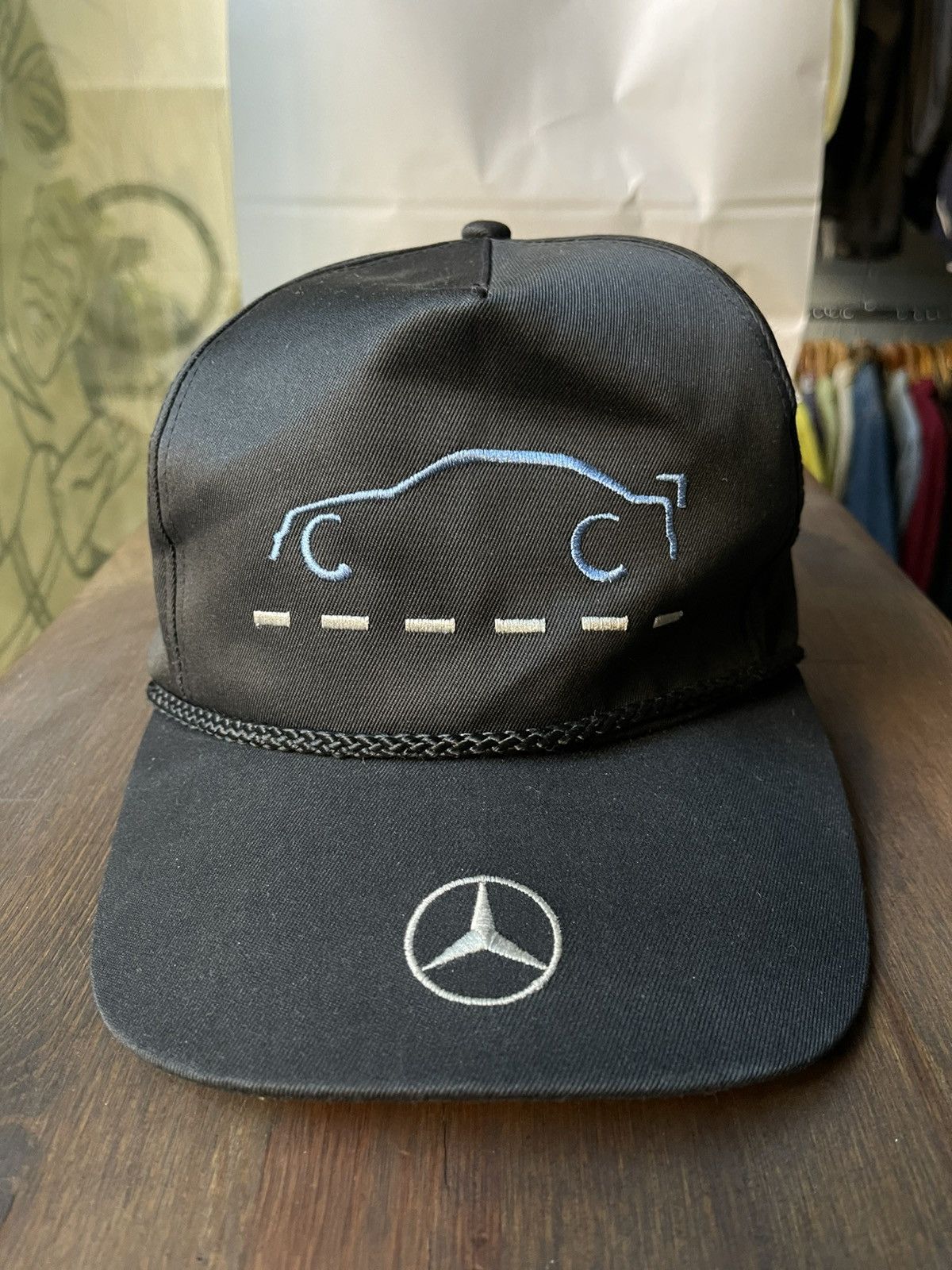 Mercedes-Benz × Vintage Vintage Mercedes Benz Hat Size ONE SIZE - 4 Thumbnail