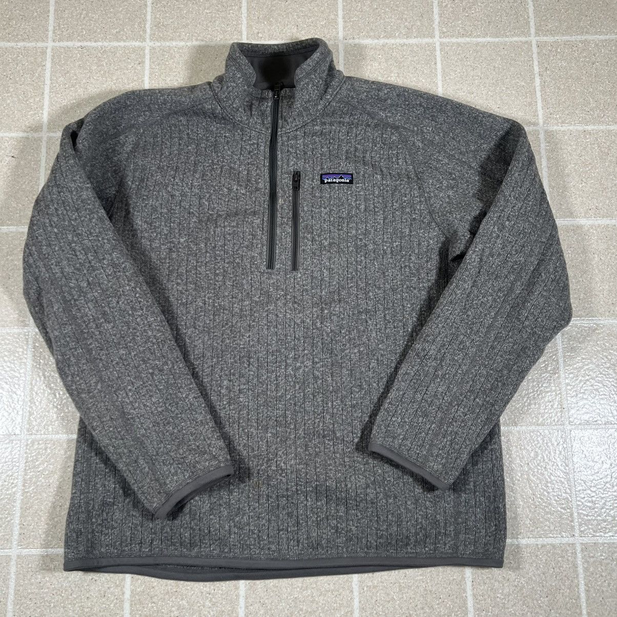 Patagonia Patagonia Sweater Mens L Gray Better Sweater 1/4 Zip Size US L / EU 52-54 / 3 - 1 Thumbnail