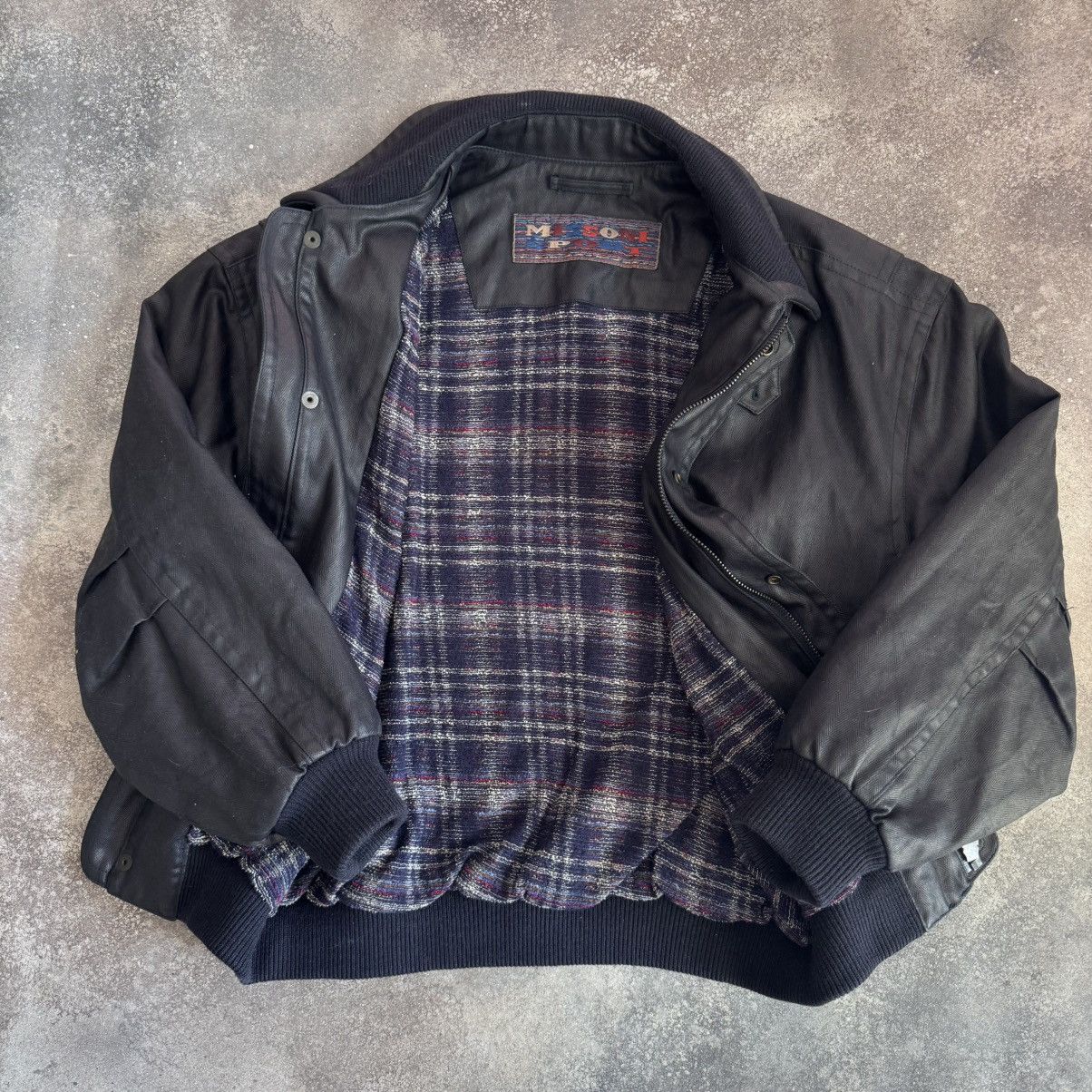 Missoni 90s MISSONI Sport Vintage Bomber Jacket Size US M / EU 48-50 / 2 - 3 Thumbnail