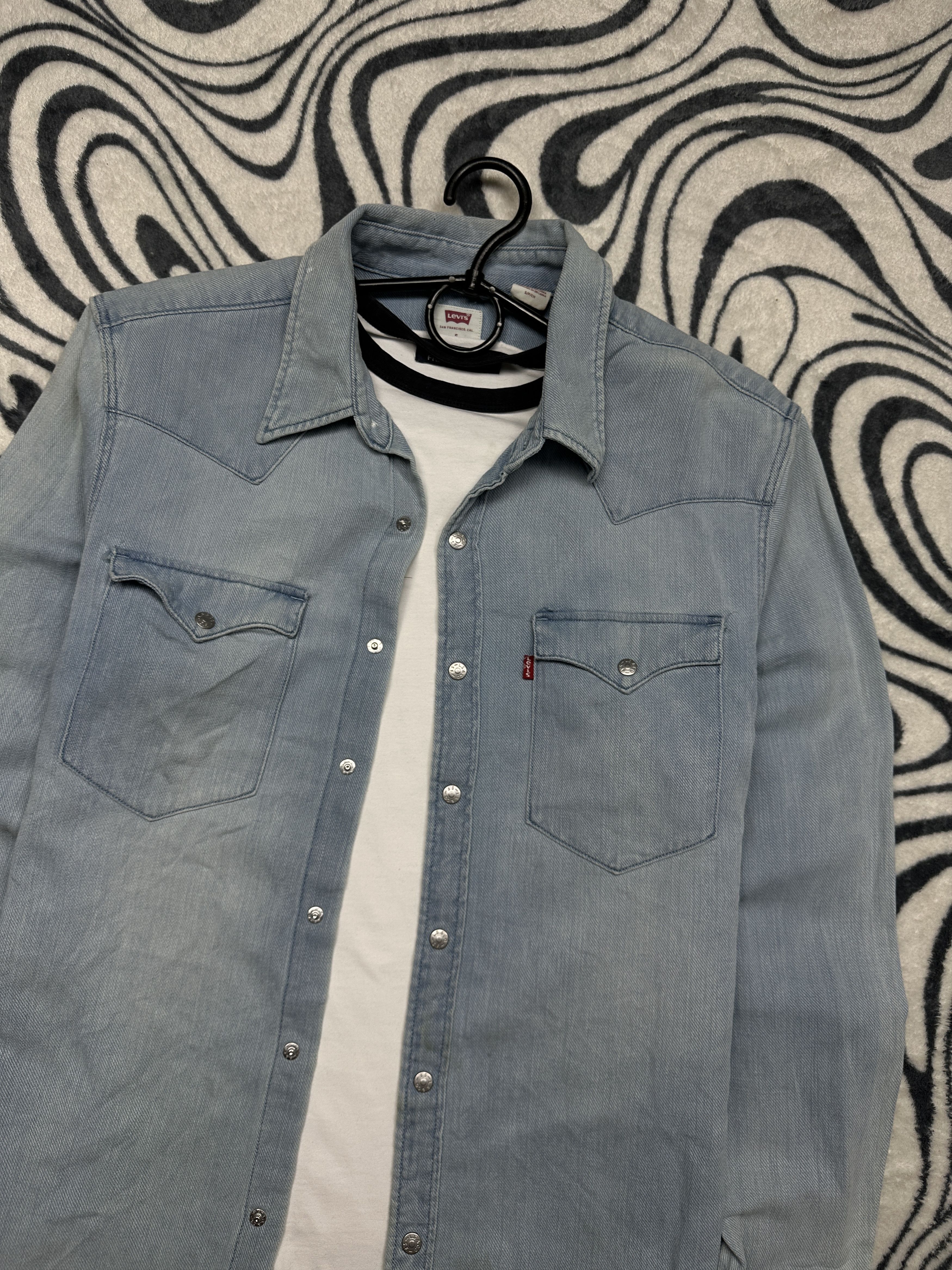 Levi's Levi's Vintage Mens Denim Shirt Y2K Jeans Size US S / EU 44-46 / 1 - 2 Thumbnail