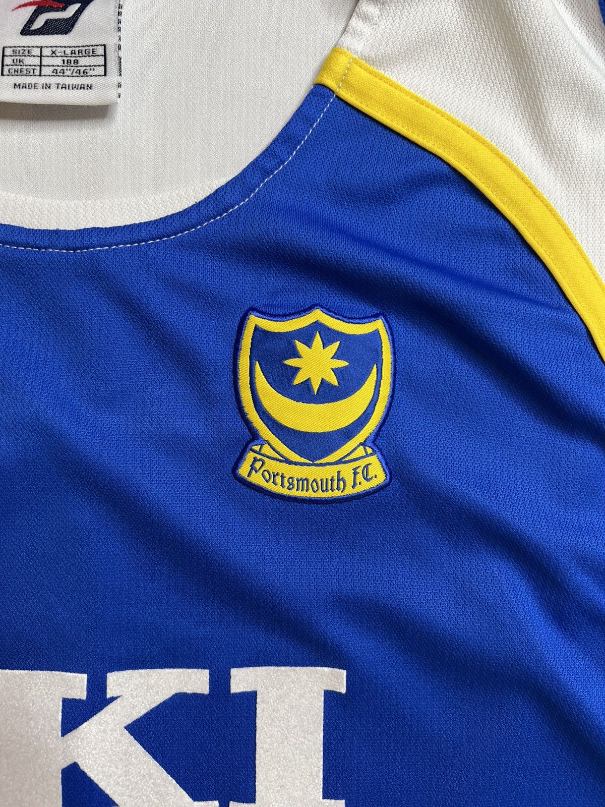 Vintage Portsmouth FC Vintage 200-2006 Home Jersey Longsleeve Size US XL / EU 56 / 4 - 7 Thumbnail