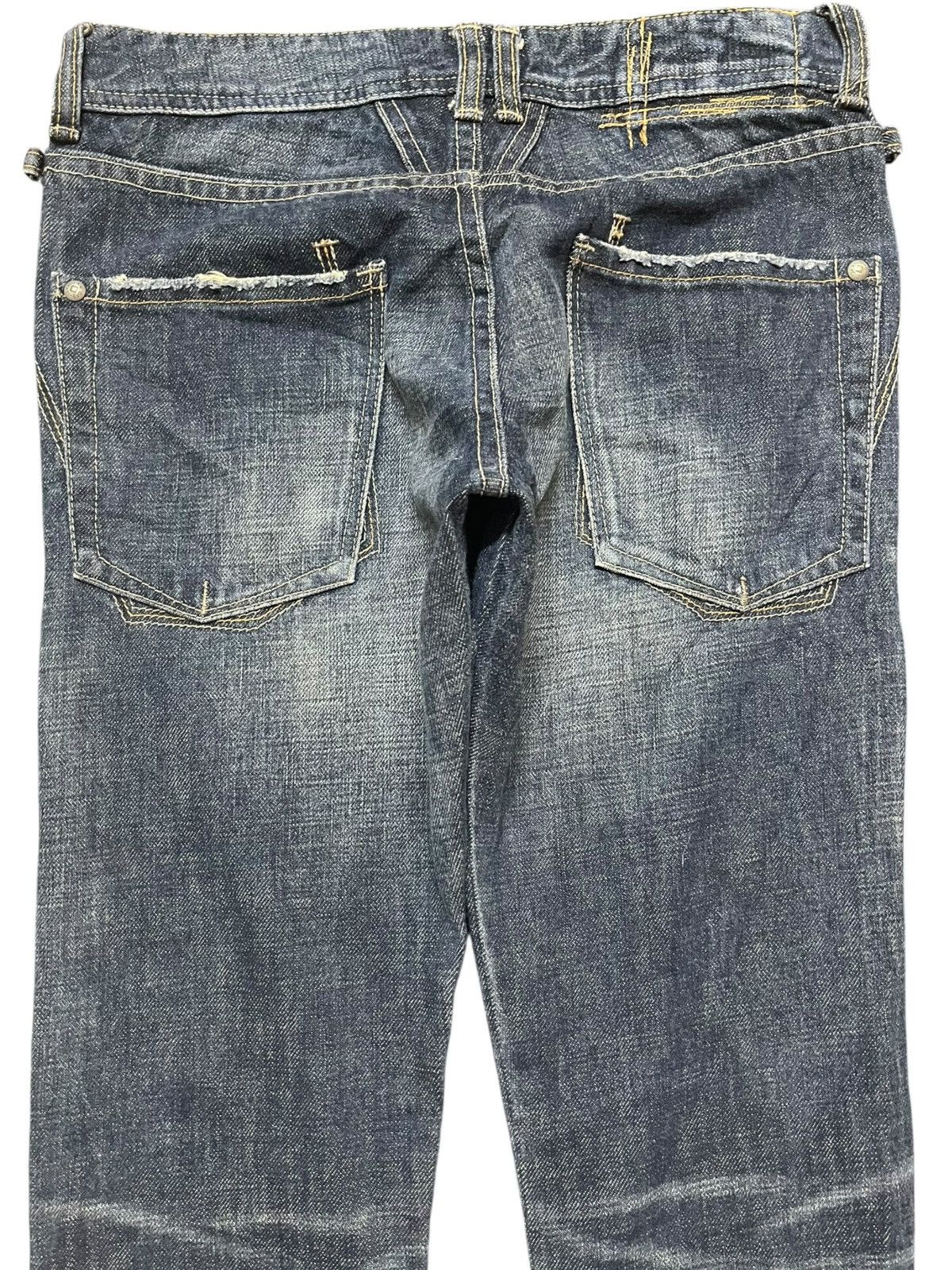 Marithe + Francois Girbaud Vintage Le Jean De Marithe Francois Avantgarde Denim Size US 28 / EU 44 - 7 Thumbnail