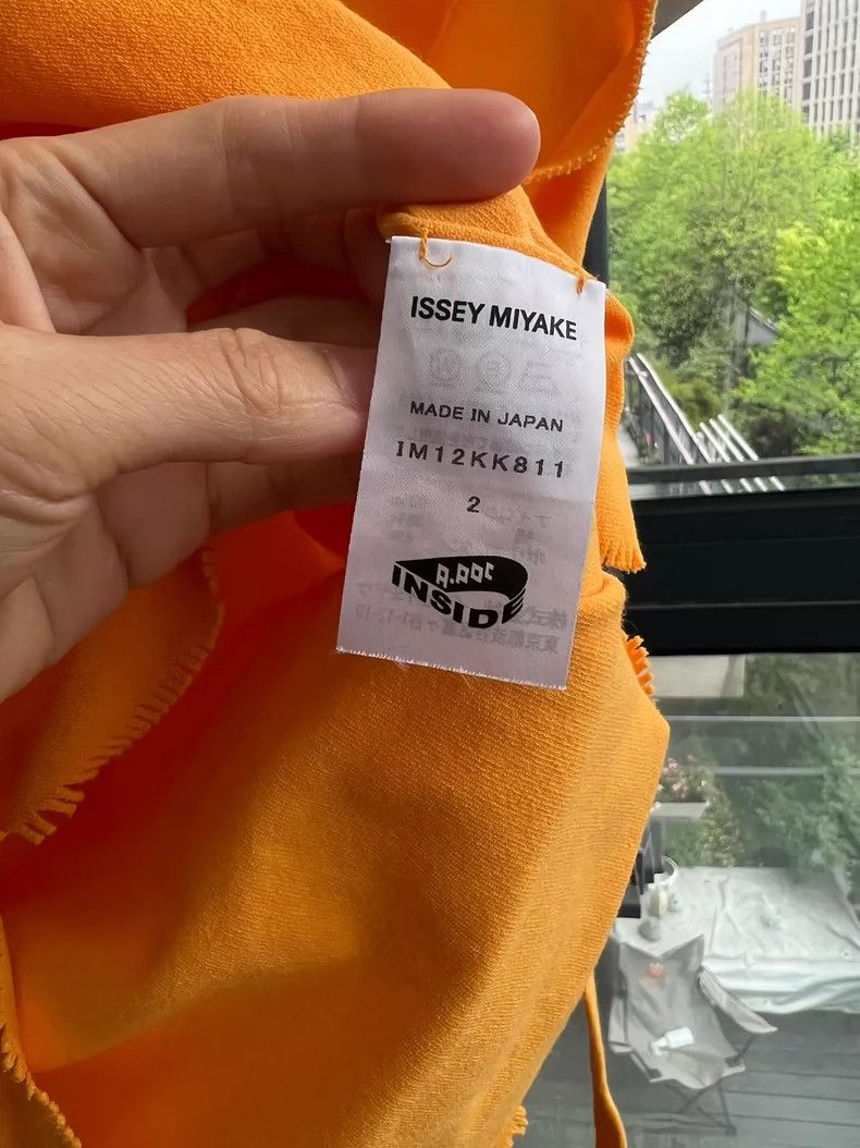 Issey Miyake size:2 Yellow main line balloon dress