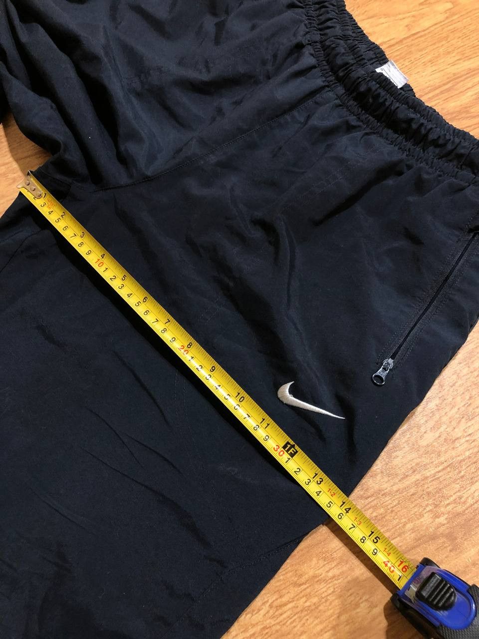 Nike Vintage Nike Nylon Track Pants Swoosh Baggy Y2K 90s Drill Size US 32 / EU 48 - 6 Thumbnail