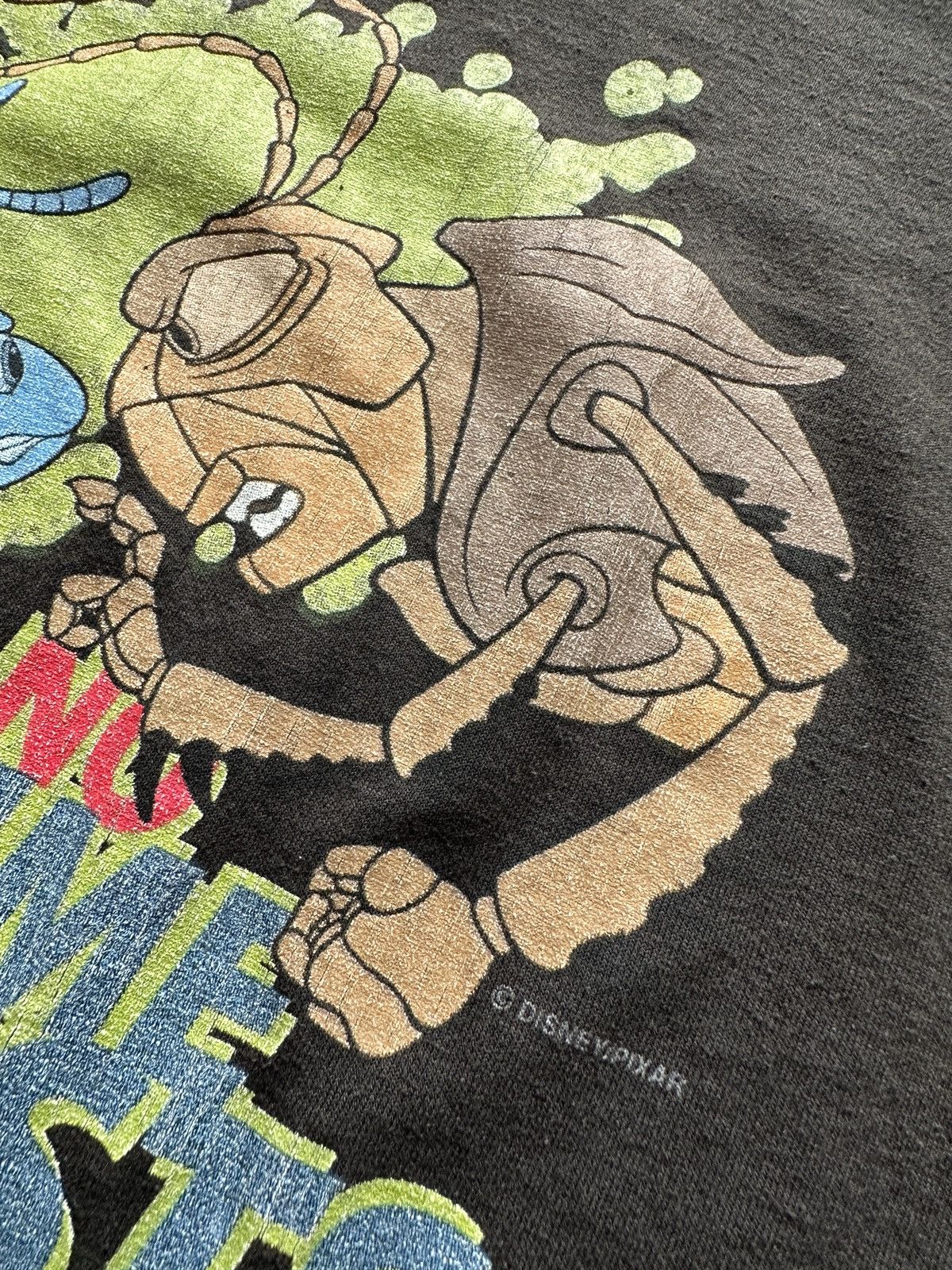 Vintage Vintage 90s A Bug's Life Disney Pixar Movie Promo Tee Size US XXS / EU 40 - 3 Thumbnail